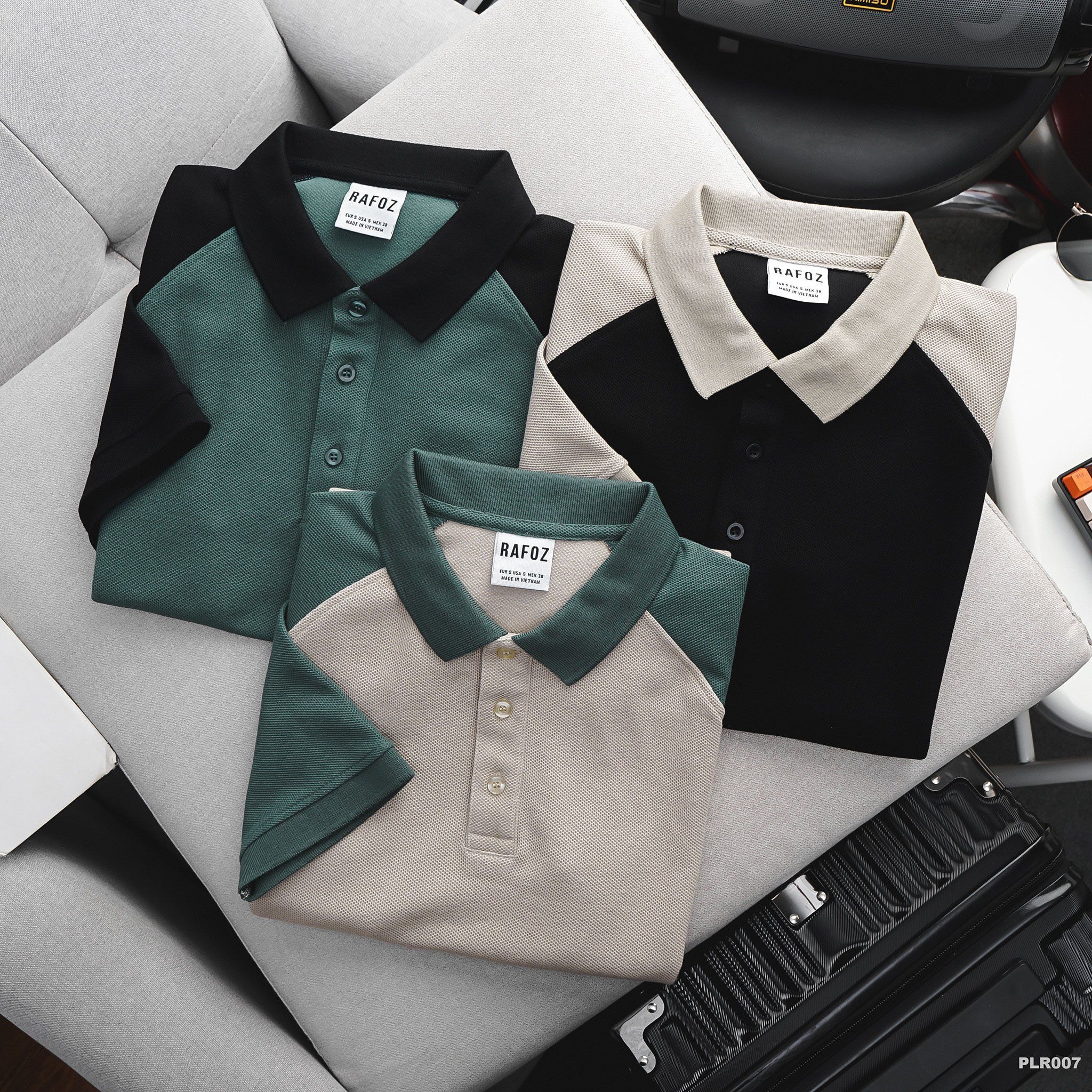  Áo thun polo raglan RAFOZ - 007 