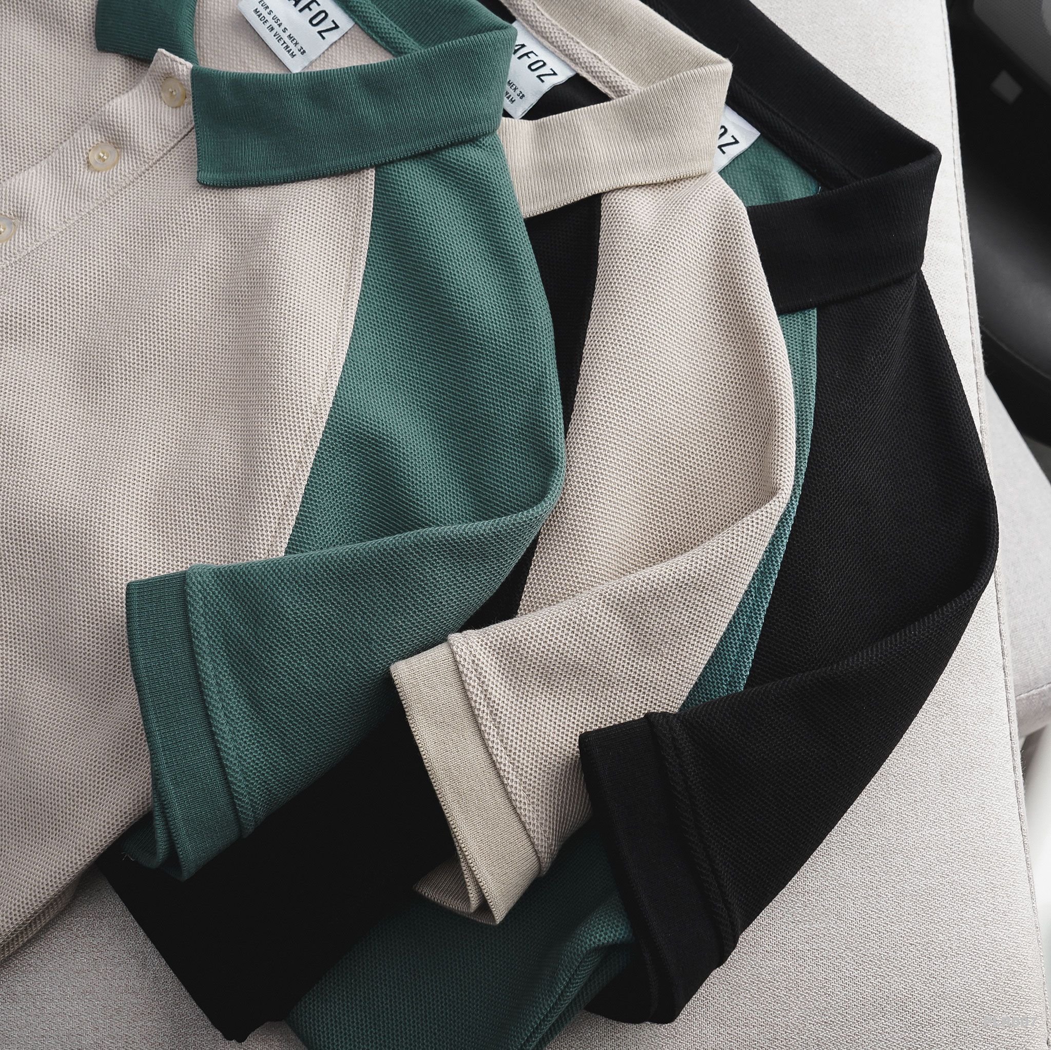  Áo thun polo raglan RAFOZ - 007 