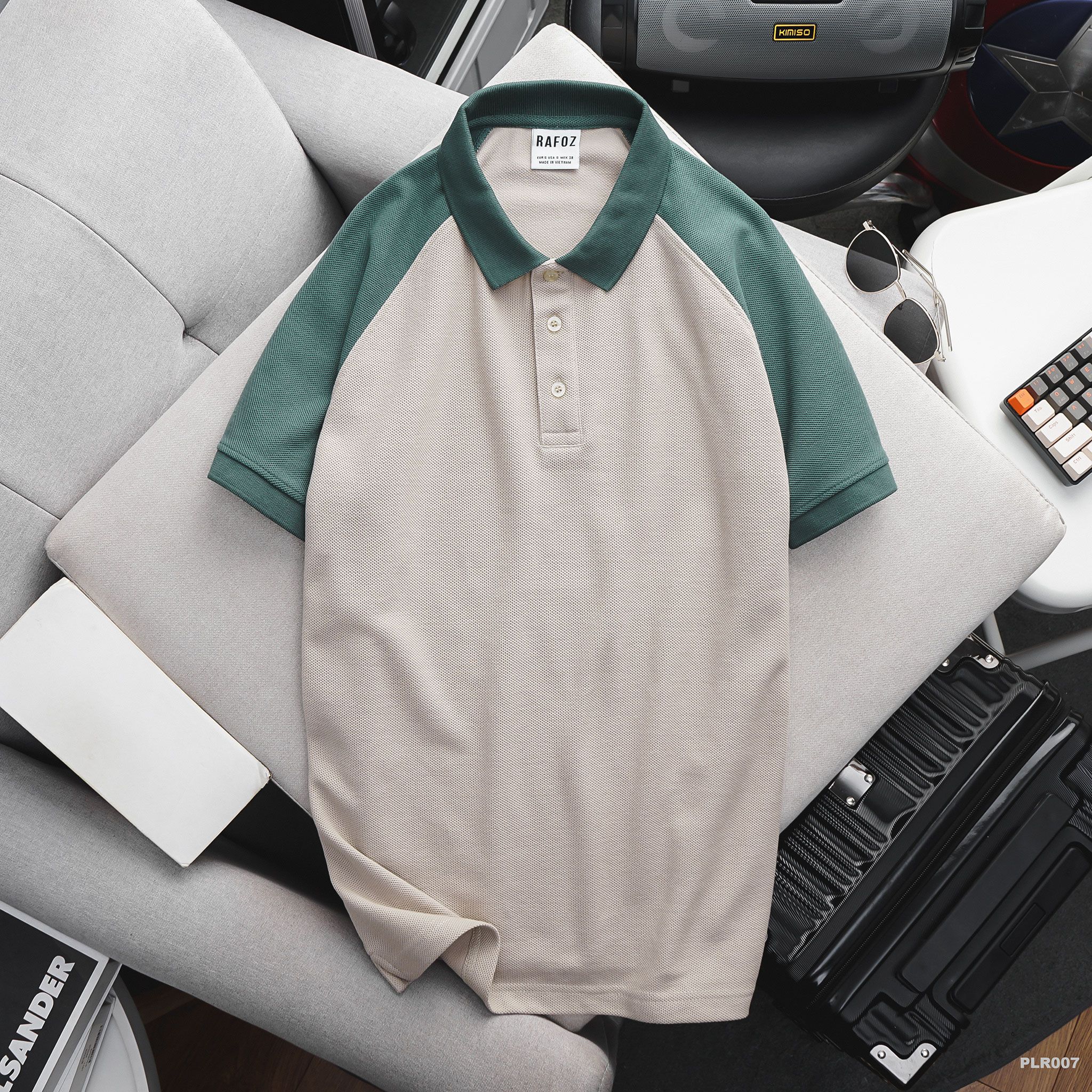 Áo thun polo raglan RAFOZ - 007 