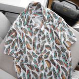  Áo sơ mi NT RAFOZ printed shirt - 004 