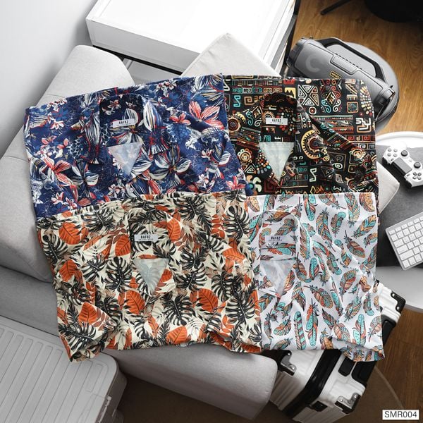  Áo sơ mi NT RAFOZ printed shirt - 004 