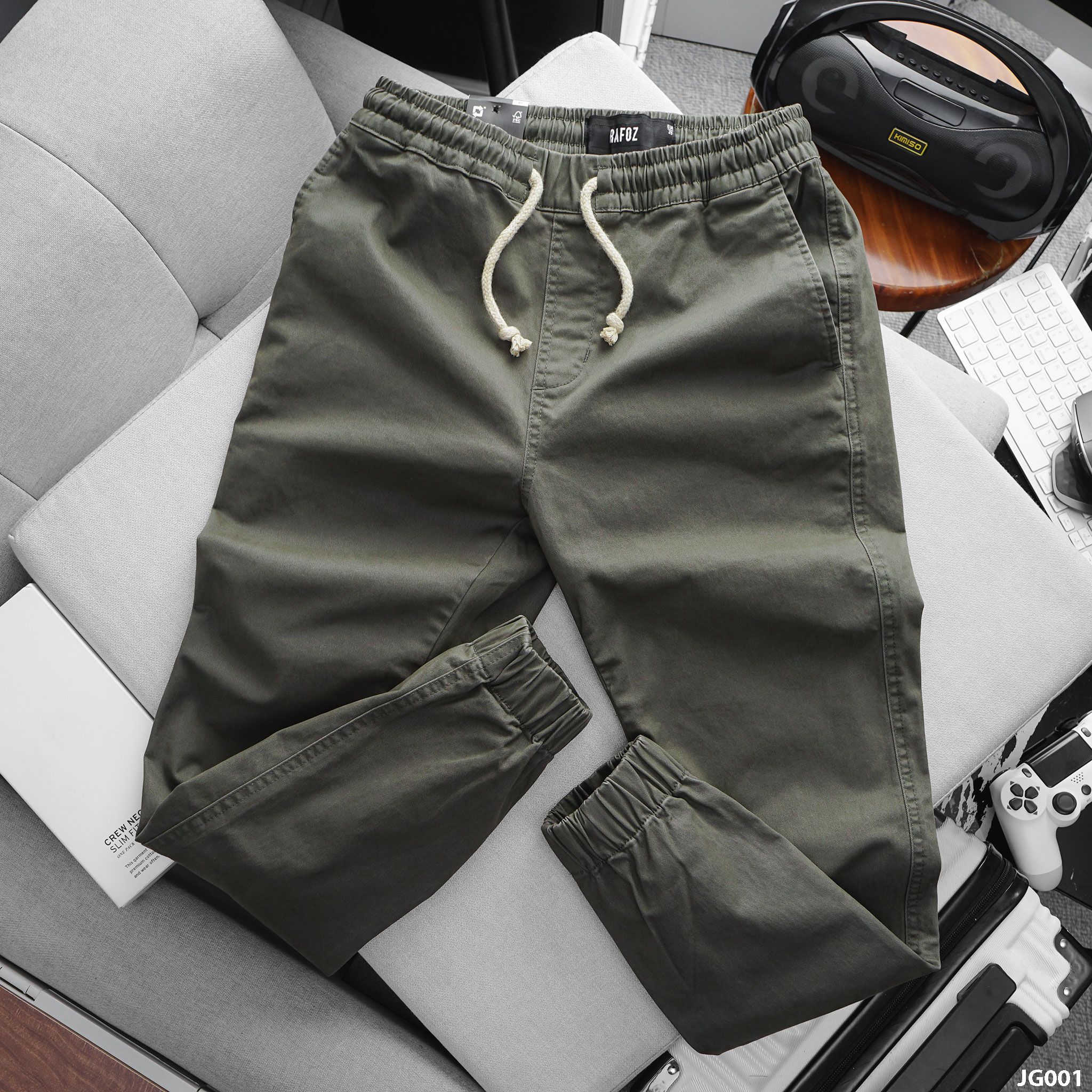  Quần jogger kaki basic RAFOZ - 001 