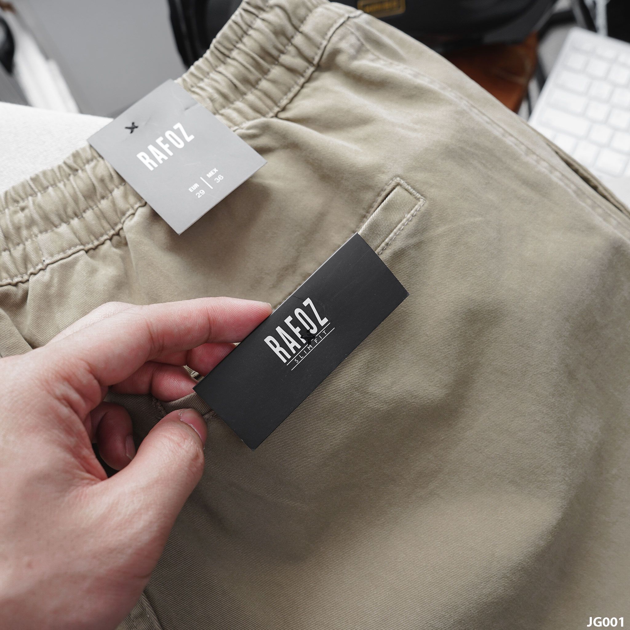  Quần jogger kaki basic RAFOZ - 001 