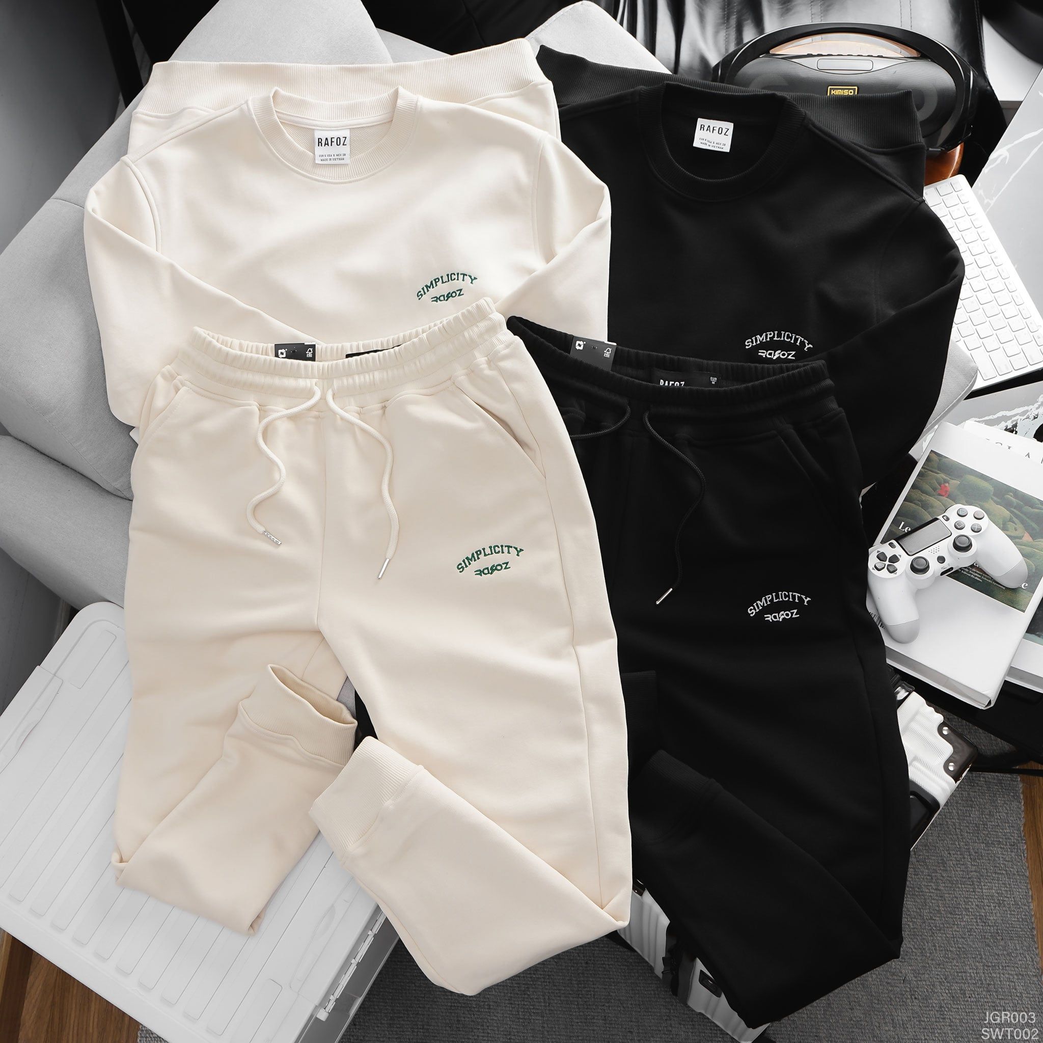  Quần jogger nỉ RAFOZ simplicity - 003 