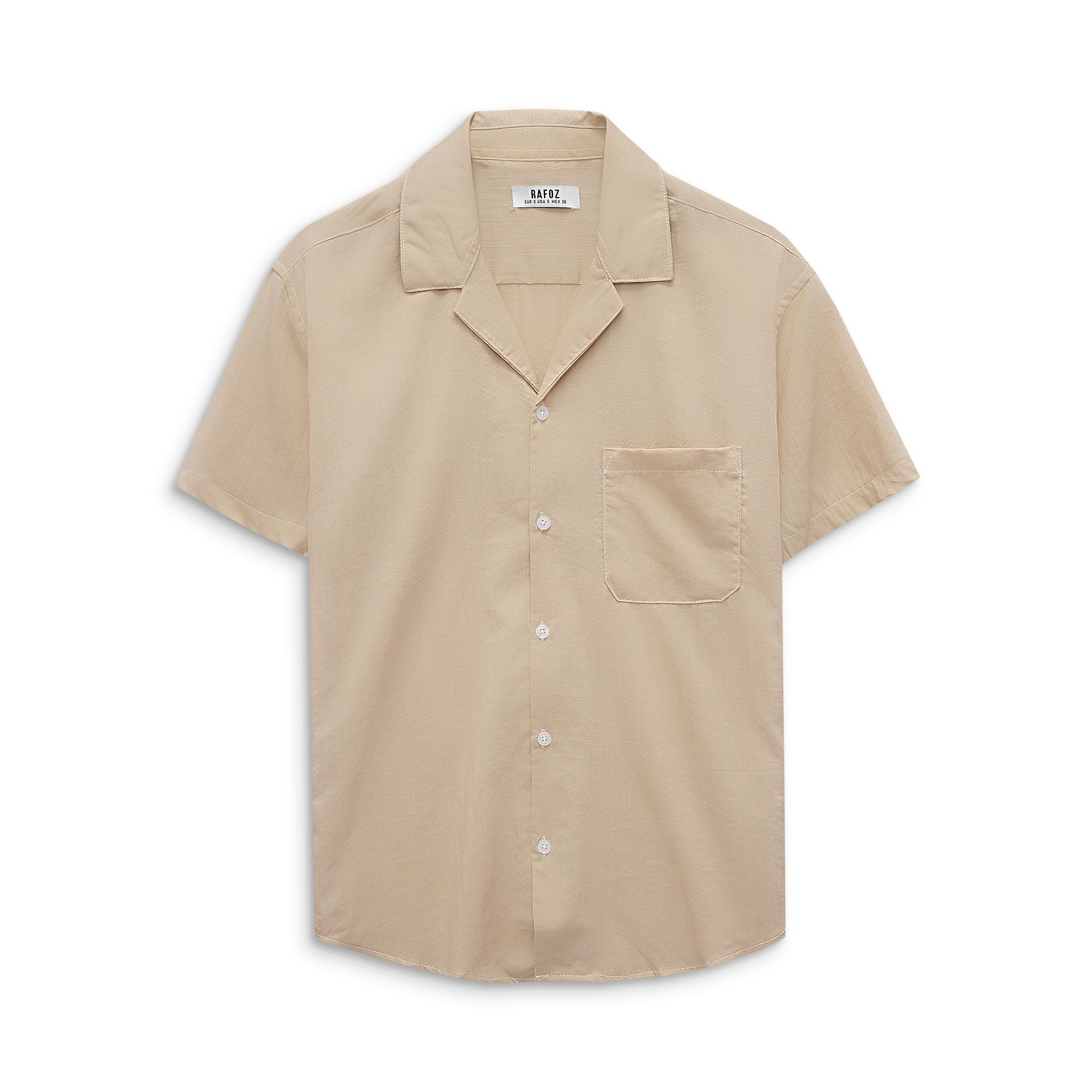  Áo sơ mi NT RAFOZ cổ danton - 001 