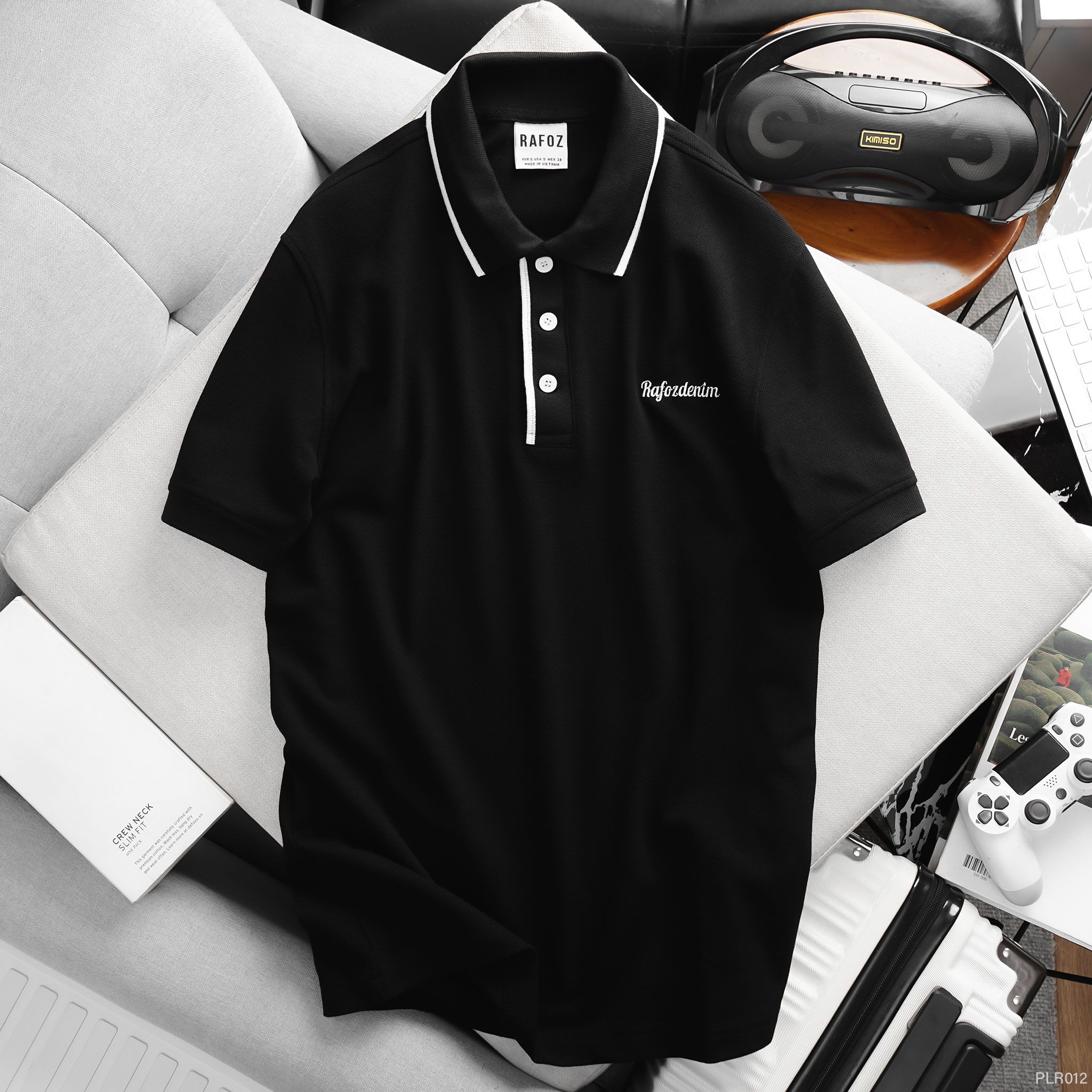  Áo polo RAFOZ basic viền cổ - 012 