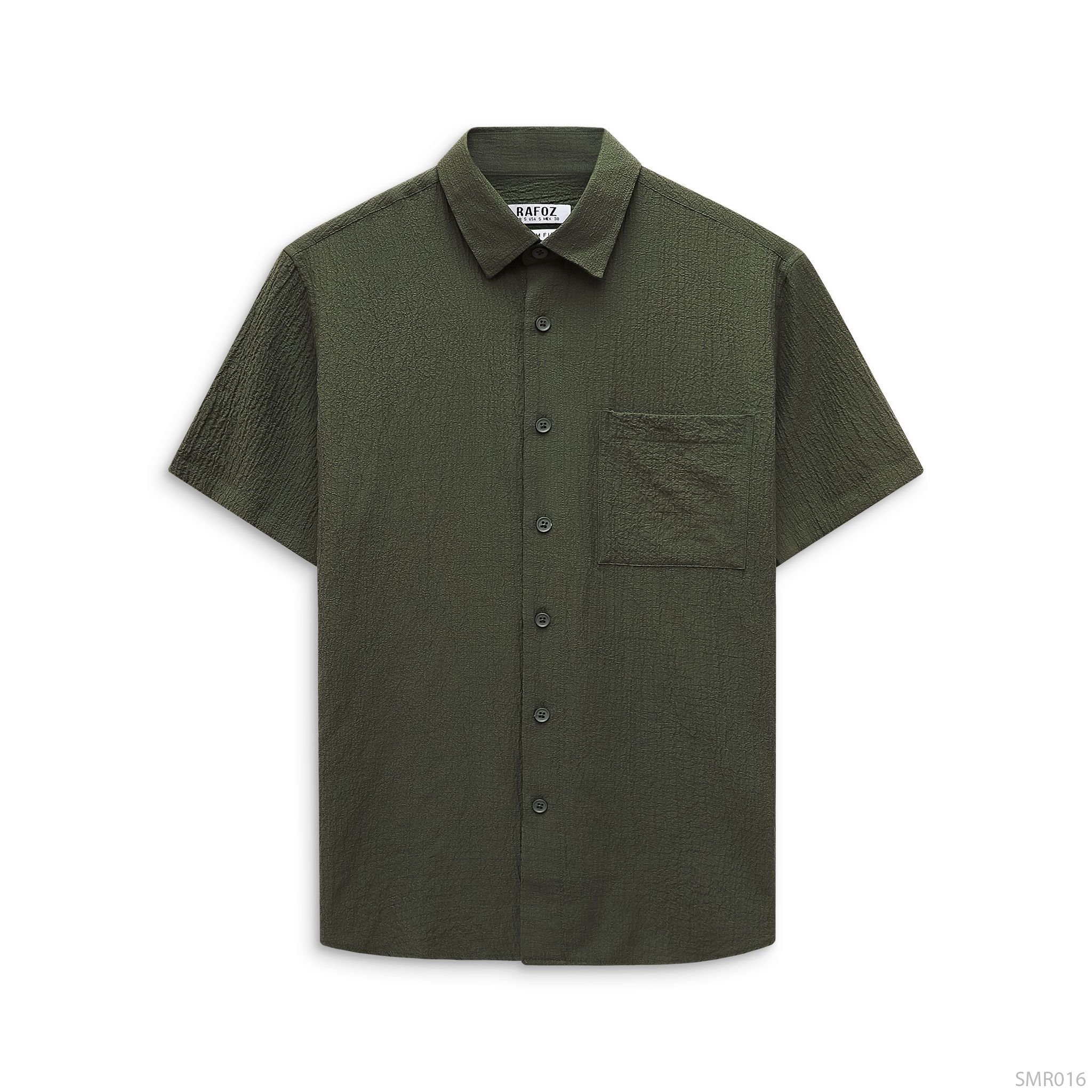  Áo sơ mi tay ngắn RAFOZ Plain - 016 