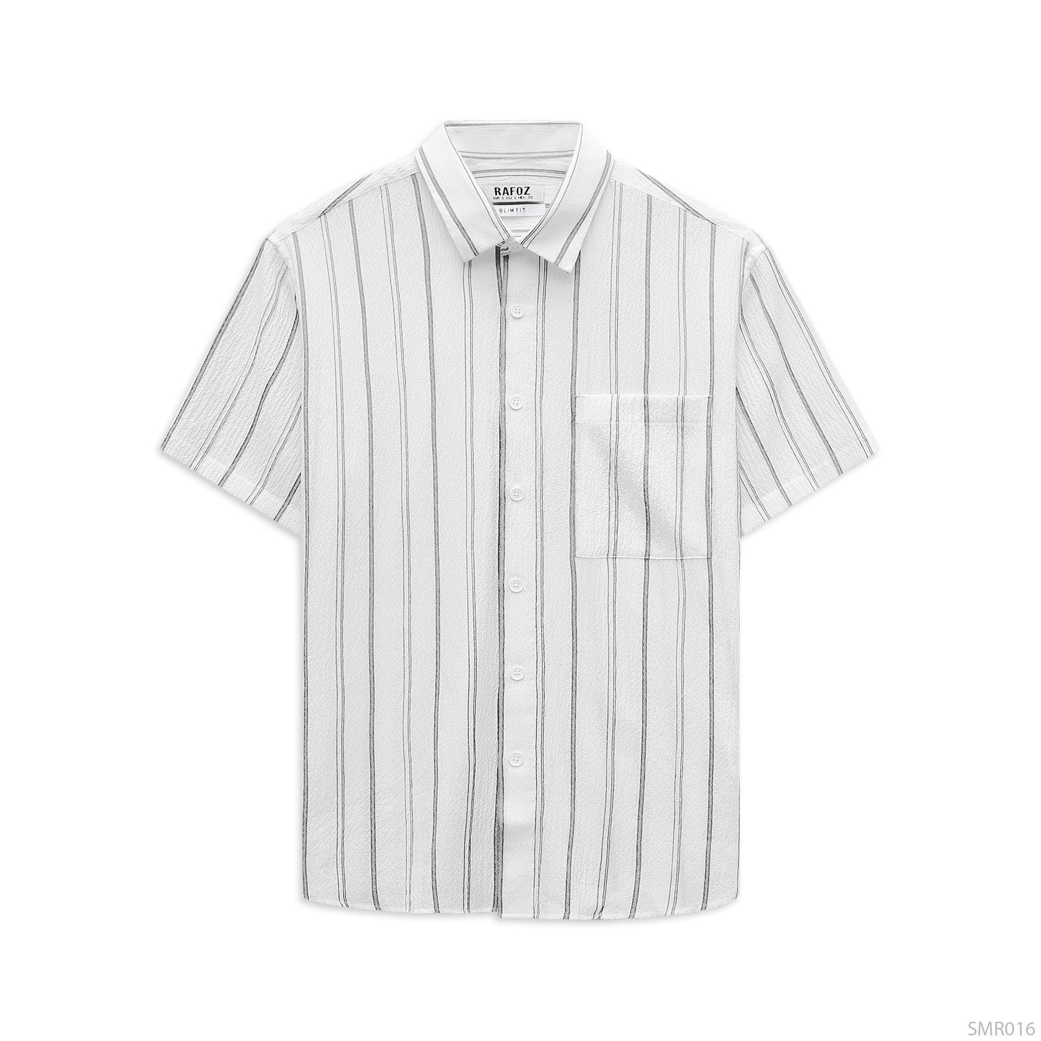  Áo sơ mi tay ngắn RAFOZ Plain - 016 