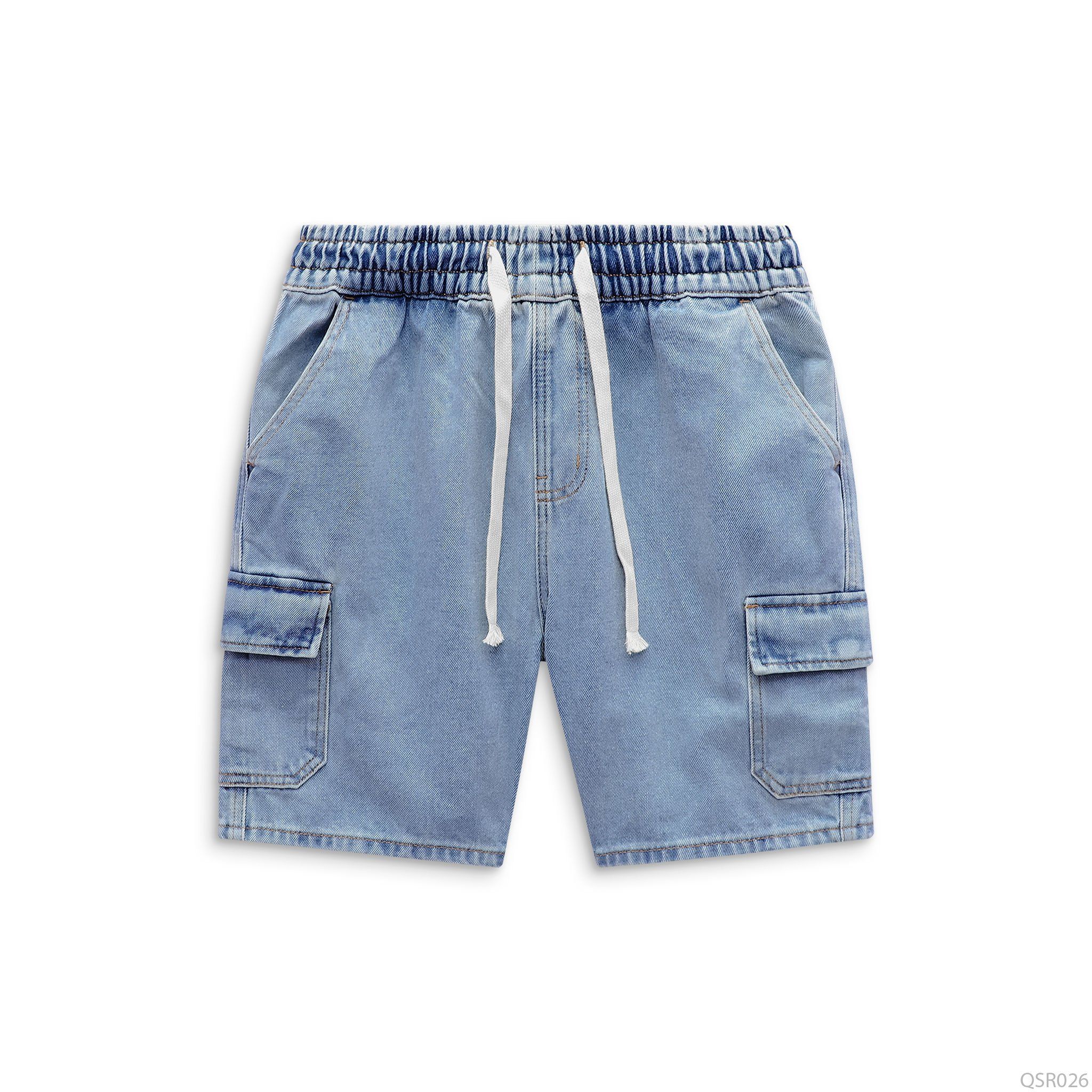 Quần short jean RAFOZ Cargo pocket 
