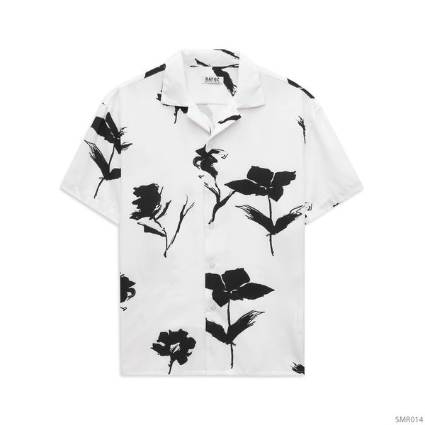  Áo sơ mi Cuban RAFOZ họa tiết - 014 