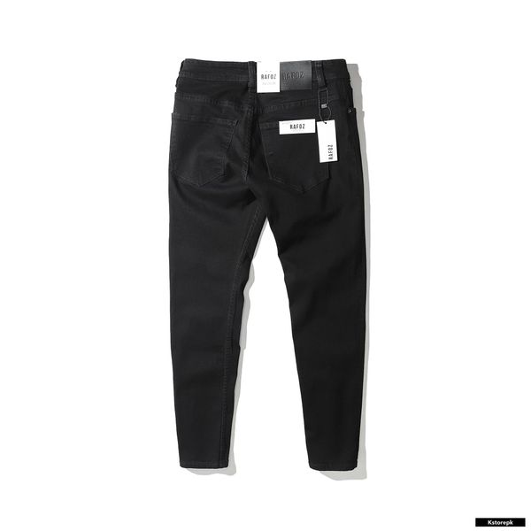  Jean 220112 đen rách gối 