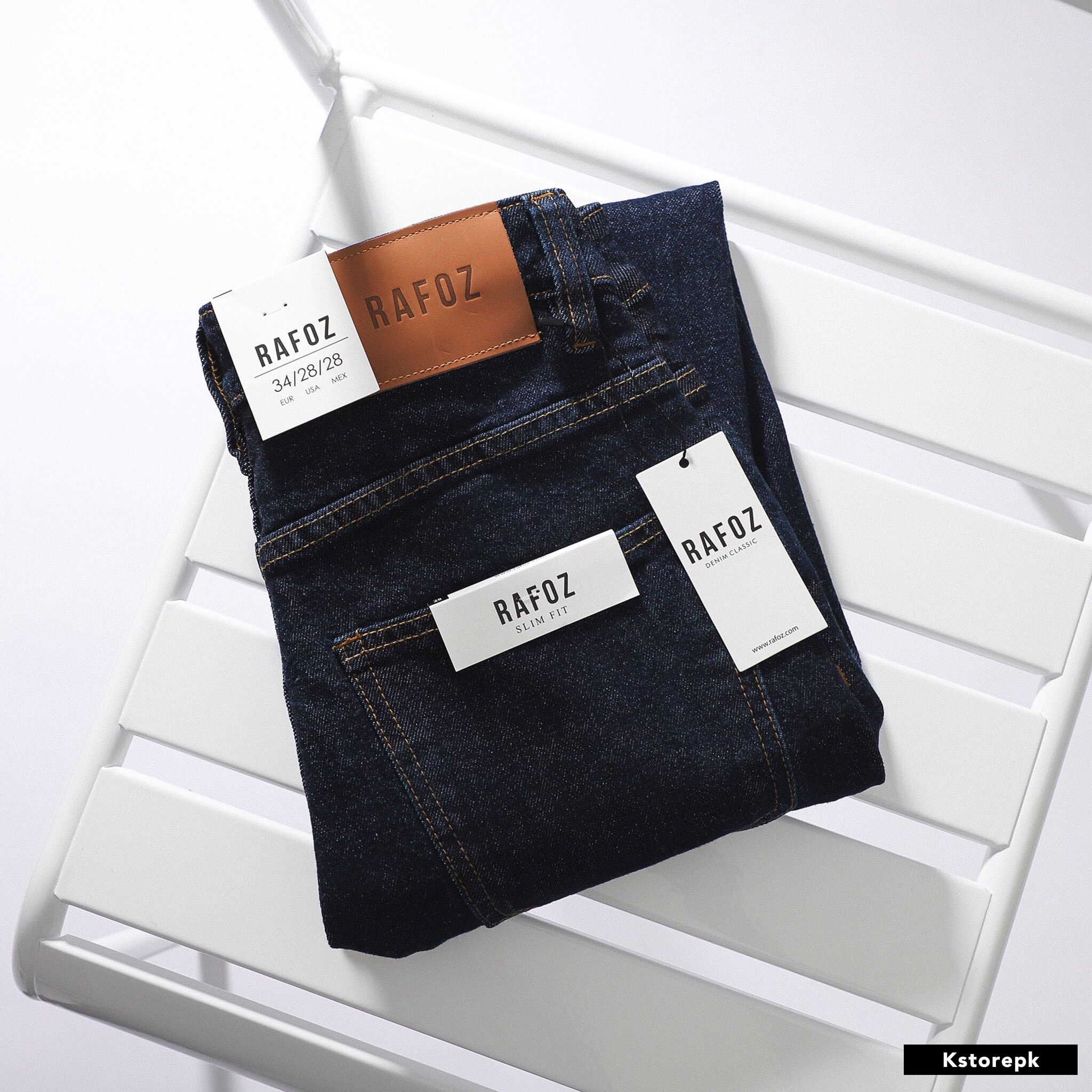  Jean RAFOZ 220456 Xanh Indigo 