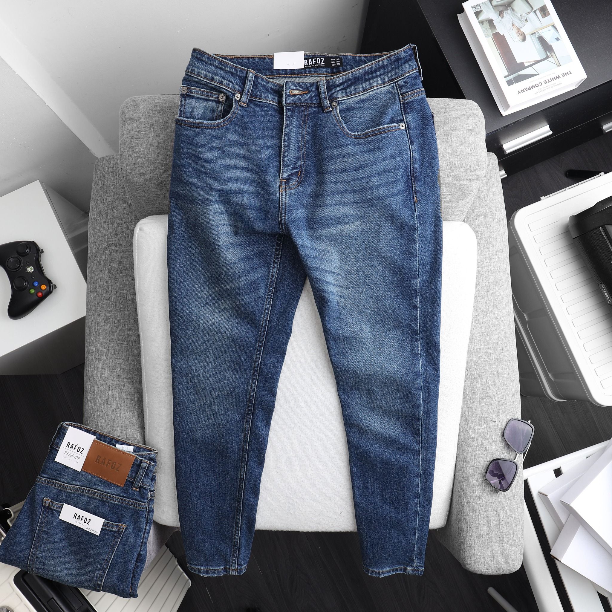  Jean RAFOZ 259 Xanh đậm wash - 220267 