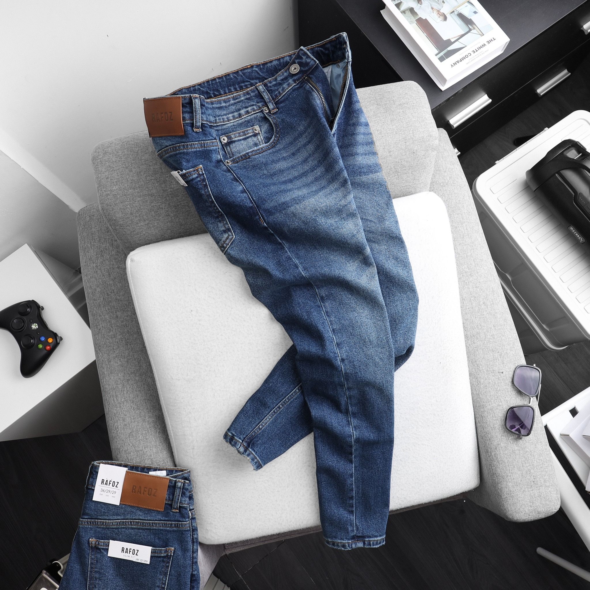  Jean RAFOZ 259 Xanh đậm wash - 220267 