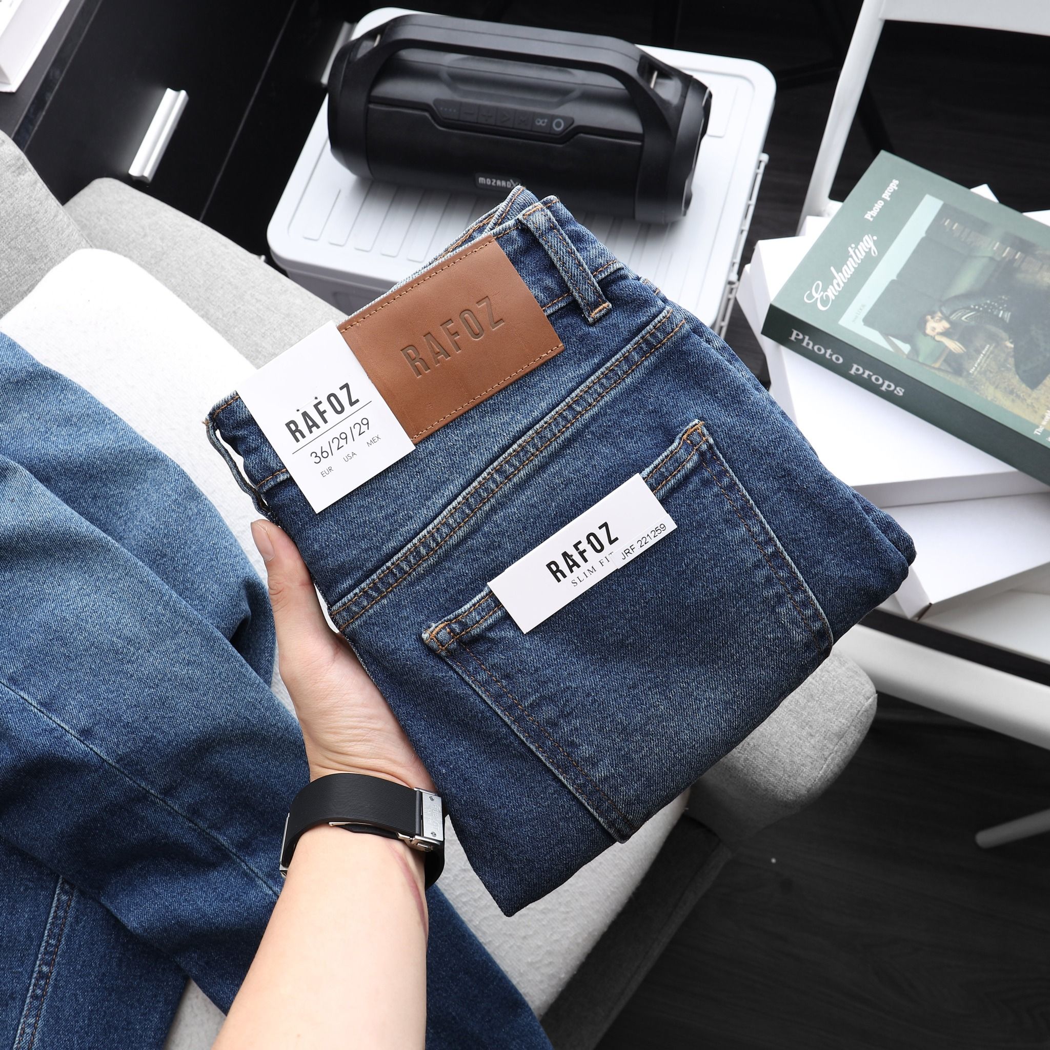  Jean RAFOZ 259 Xanh đậm wash - 220267 