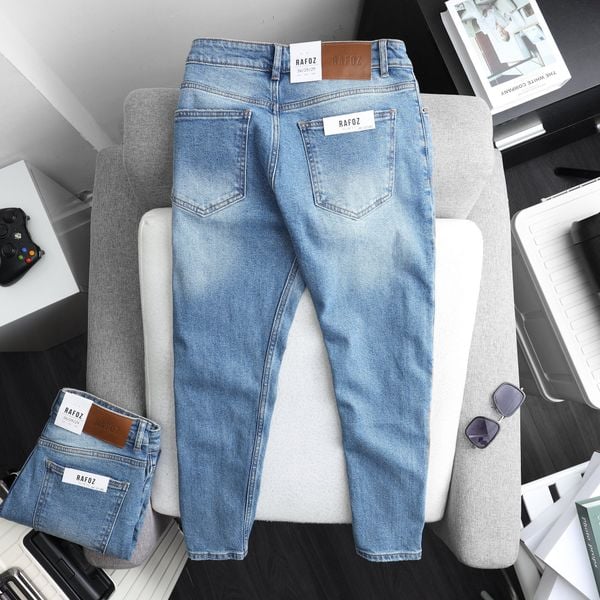  Quần jean RAFOZ 260 Xanh wash - 220266 