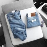 Quần jean RAFOZ 260 Xanh wash - 220266 