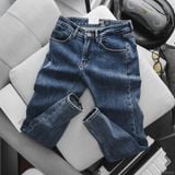  Quần jean RAFOZ 619 Xanh đậm rách - 006 