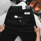  Quần jean RAFOZ đen rách gối - 010 