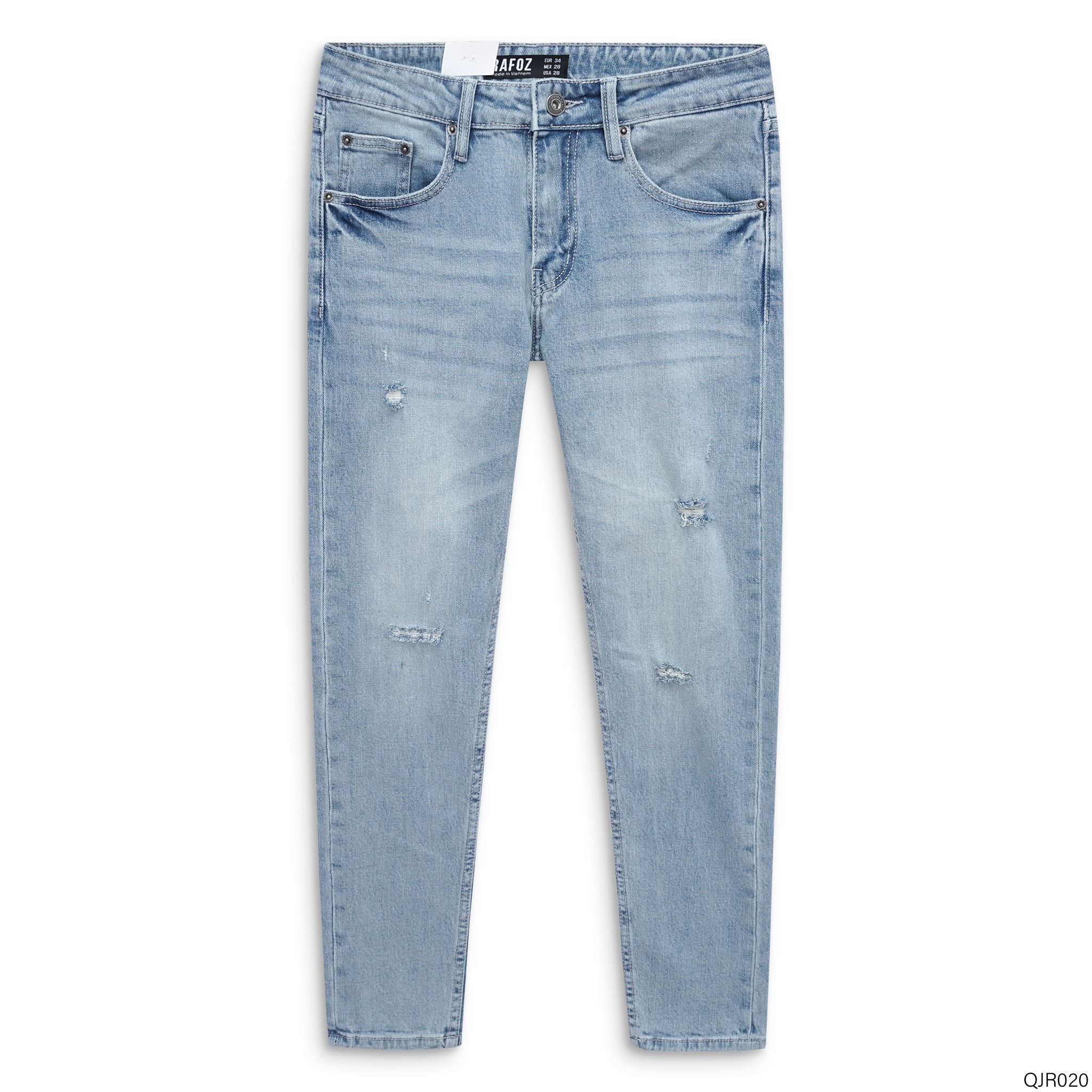  Quần jean RAFOZ ripped wash - 020 