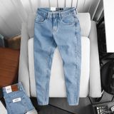  Quần jean RAFOZ xanh nhạt trơn - 018 
