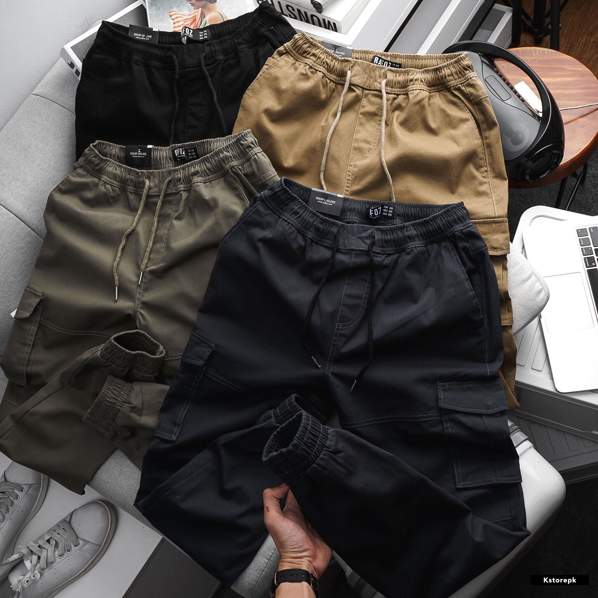 Quần jogger kaki RAFOZ túi hộp 