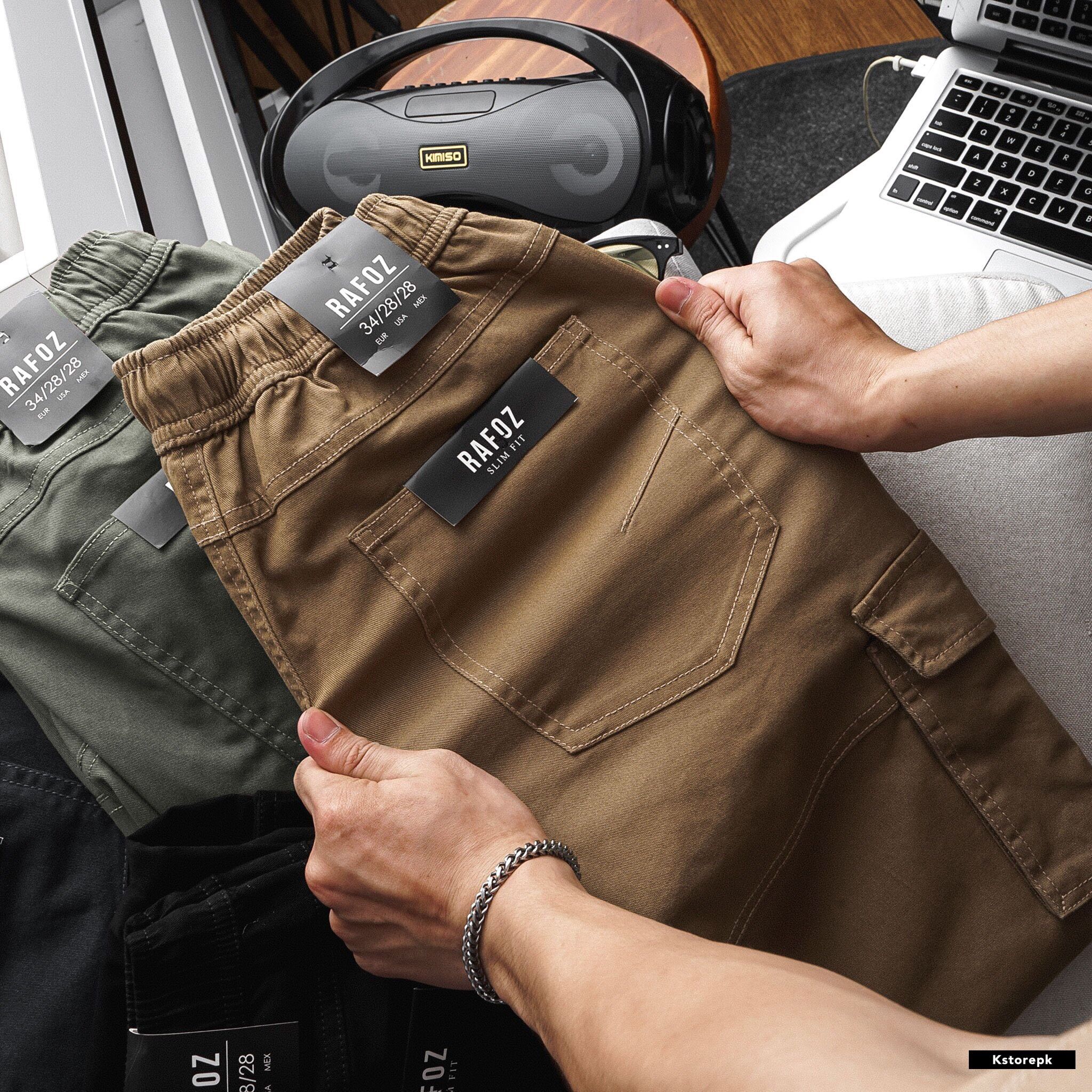  Quần jogger kaki RAFOZ túi hộp 