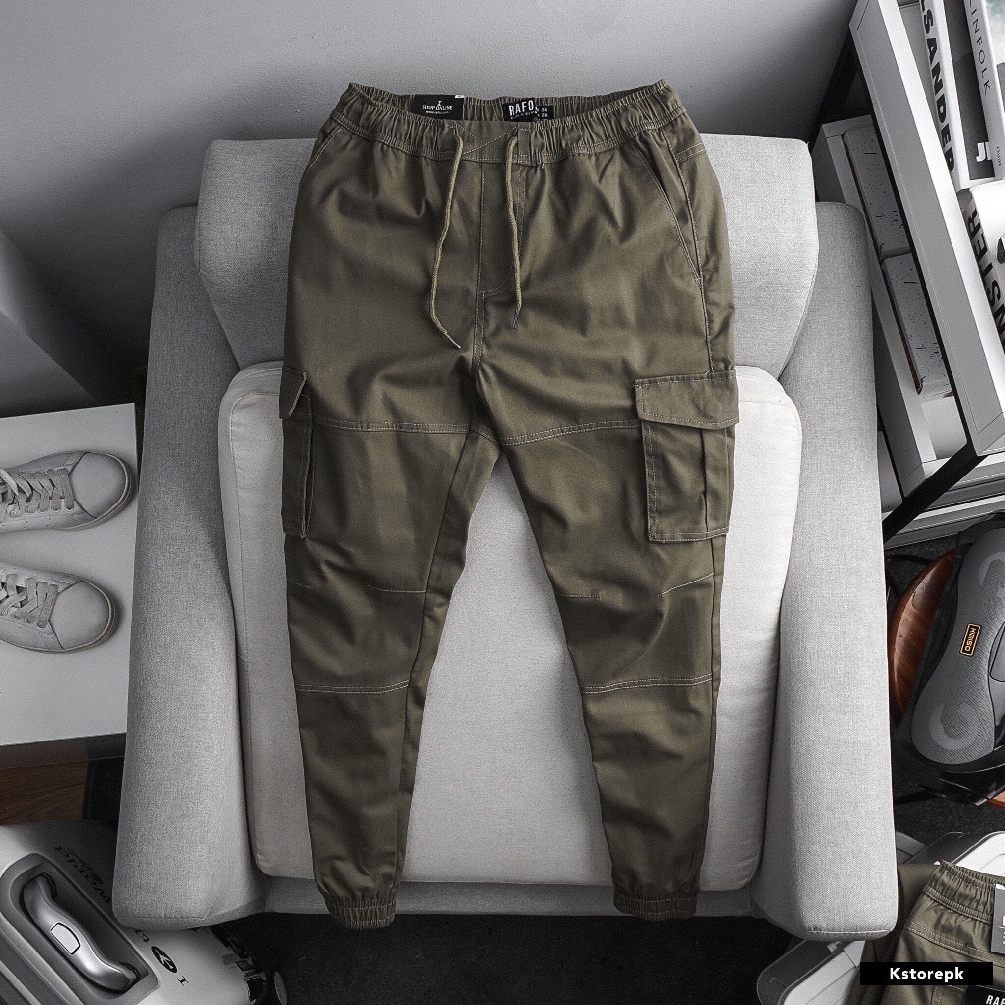  Quần jogger kaki RAFOZ túi hộp 