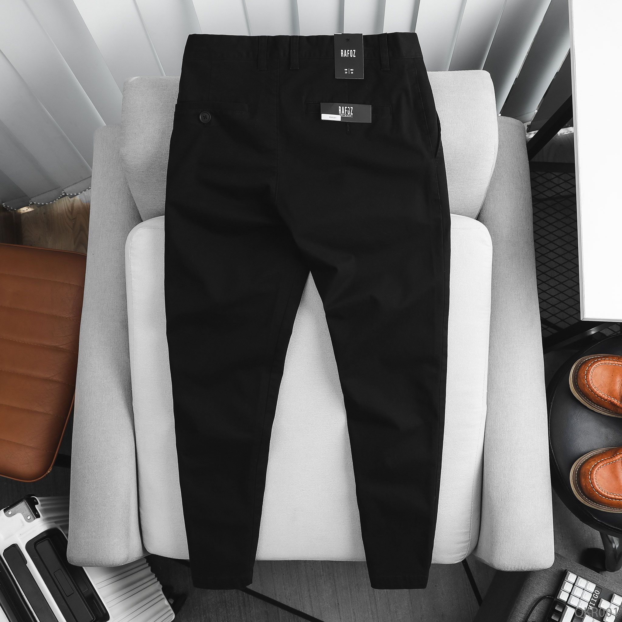  Quần kaki basic Slim-fit RAFOZ - 001 