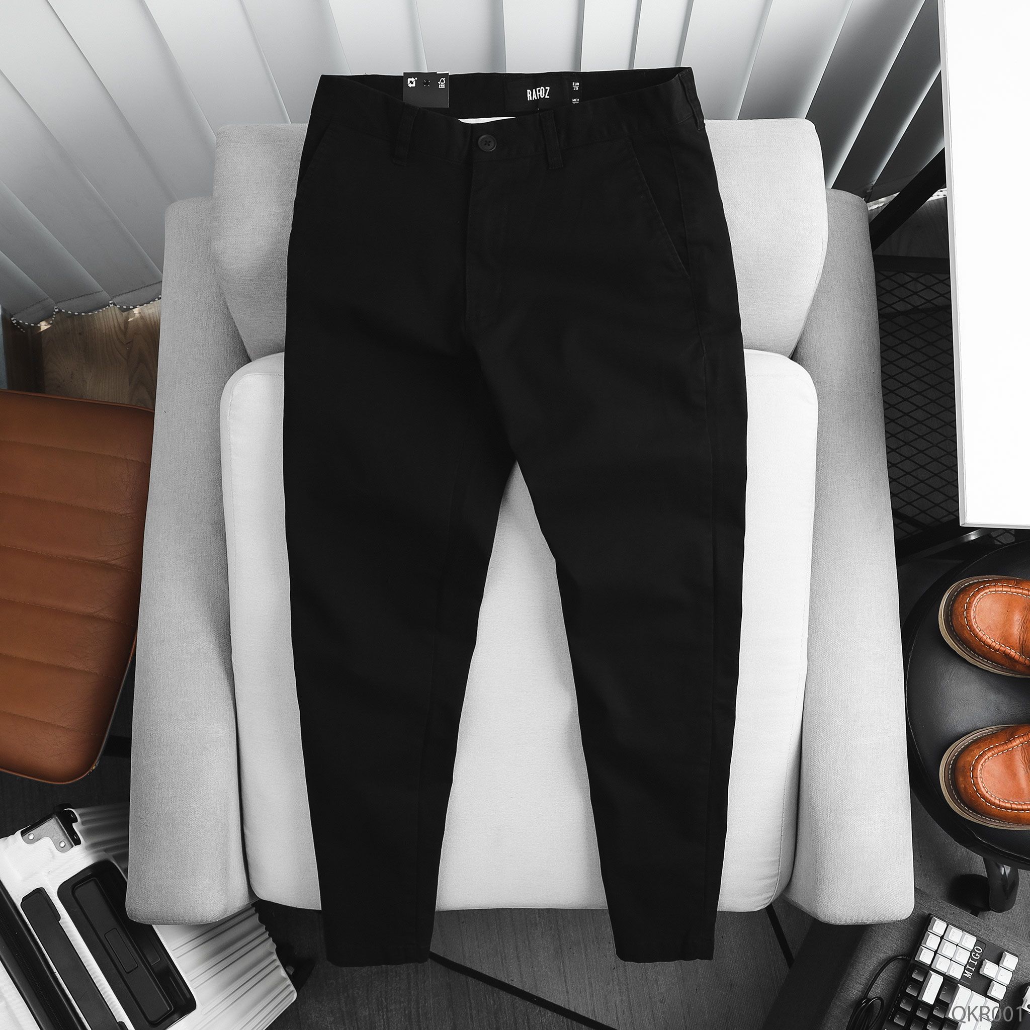  Quần kaki basic Slim-fit RAFOZ - 001 