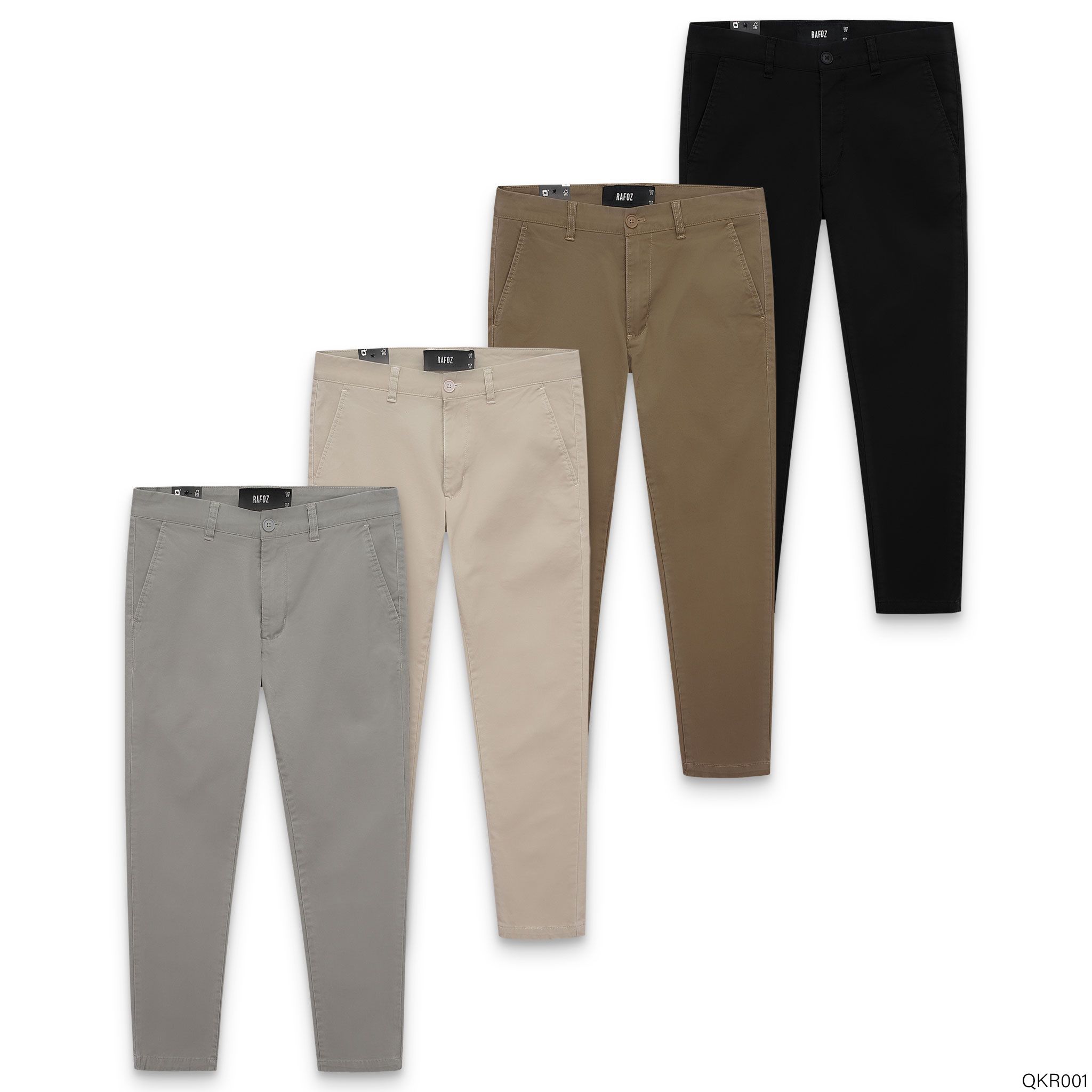  Quần kaki basic Slim-fit RAFOZ - 001 