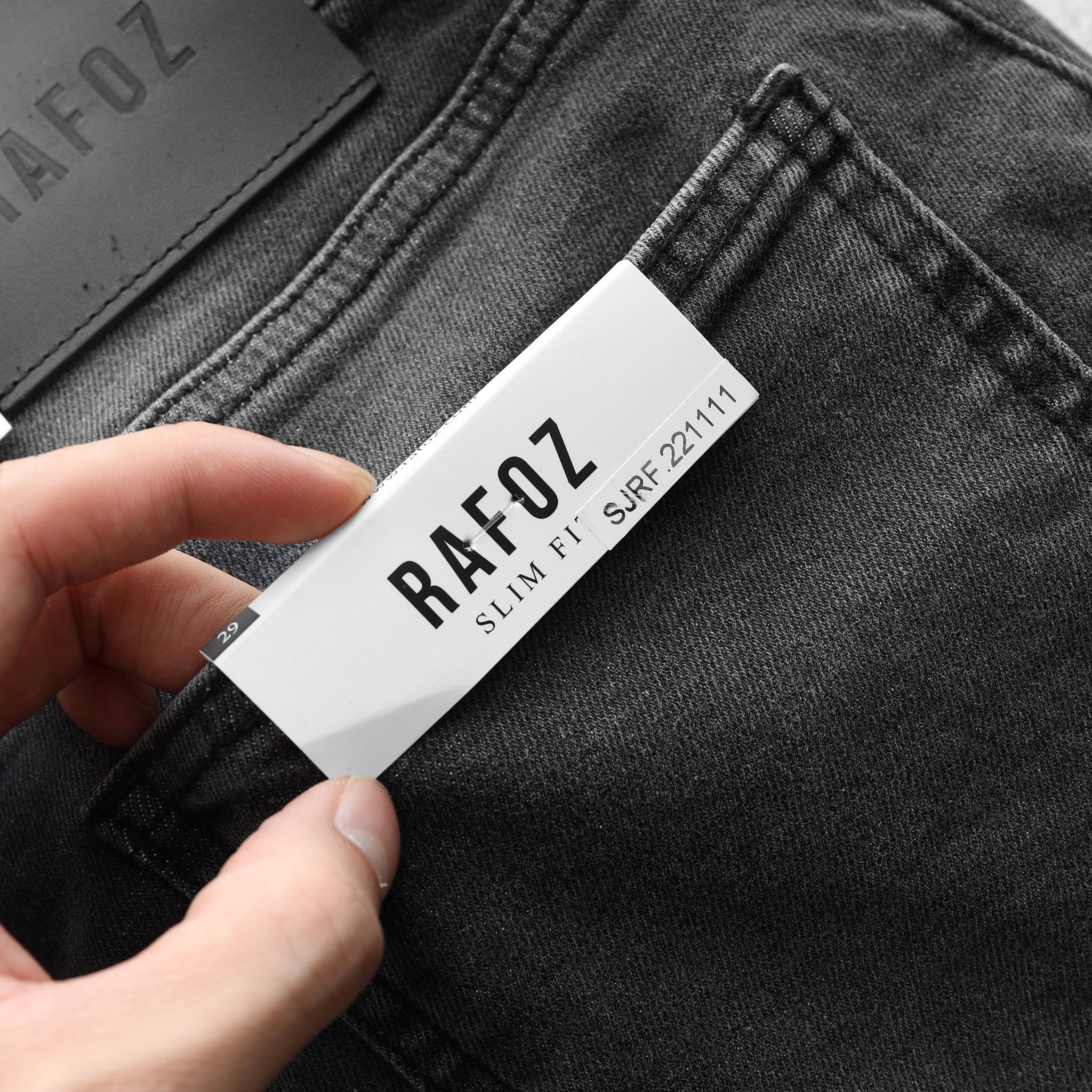  Quần short jean RF trơn 3m - 220249 