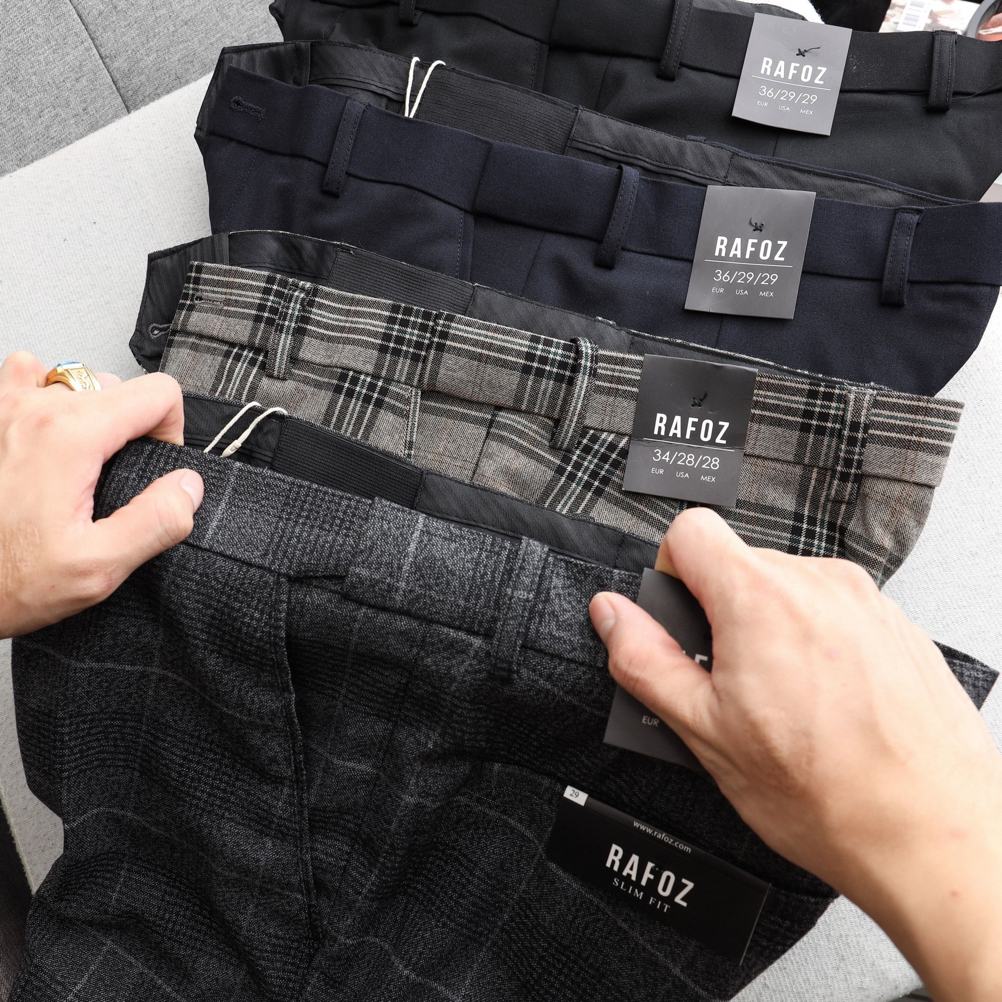  Quần tây Rafoz 4m Slim-fit - 220223 