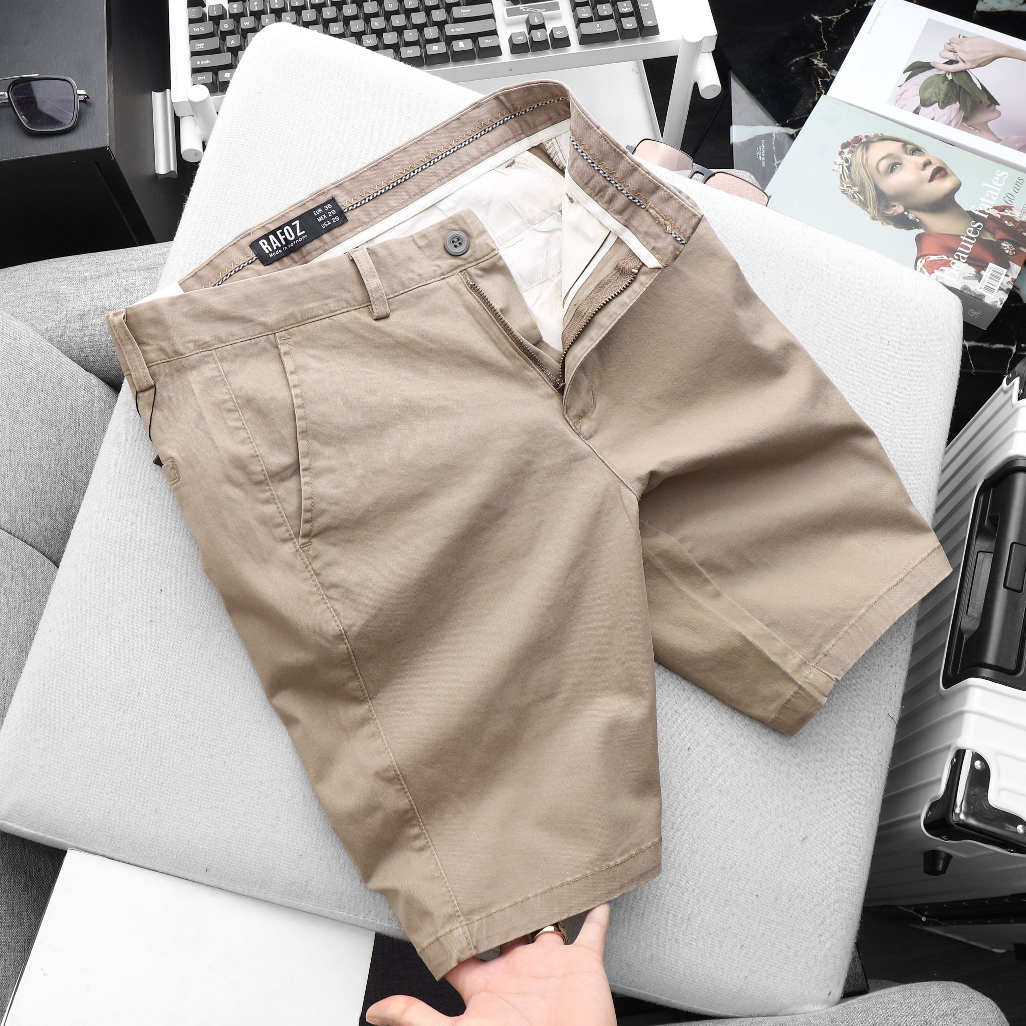  Short kaki Rafoz basic 5M - 220225 