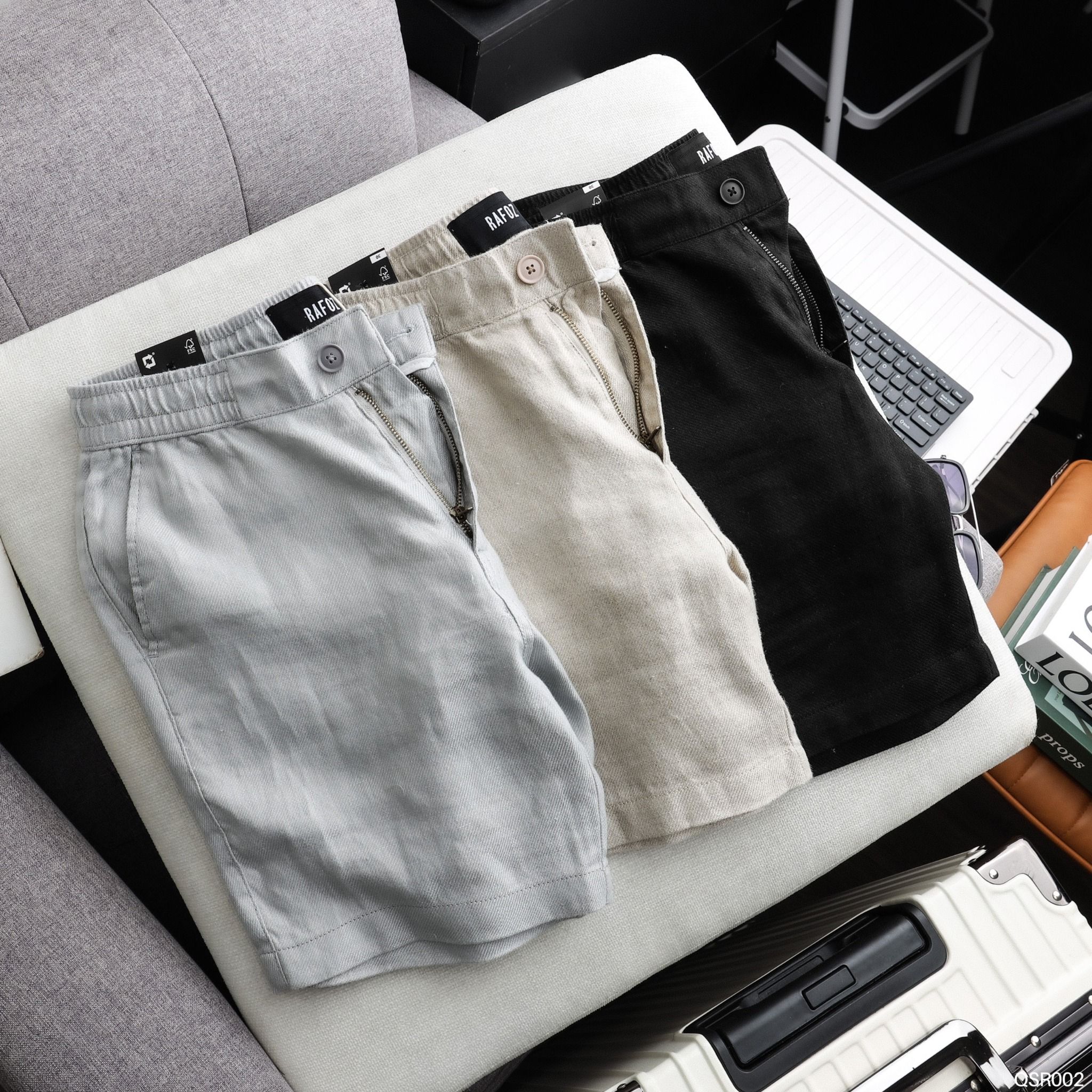  Short linen lưng thun RAFOZ - 002 