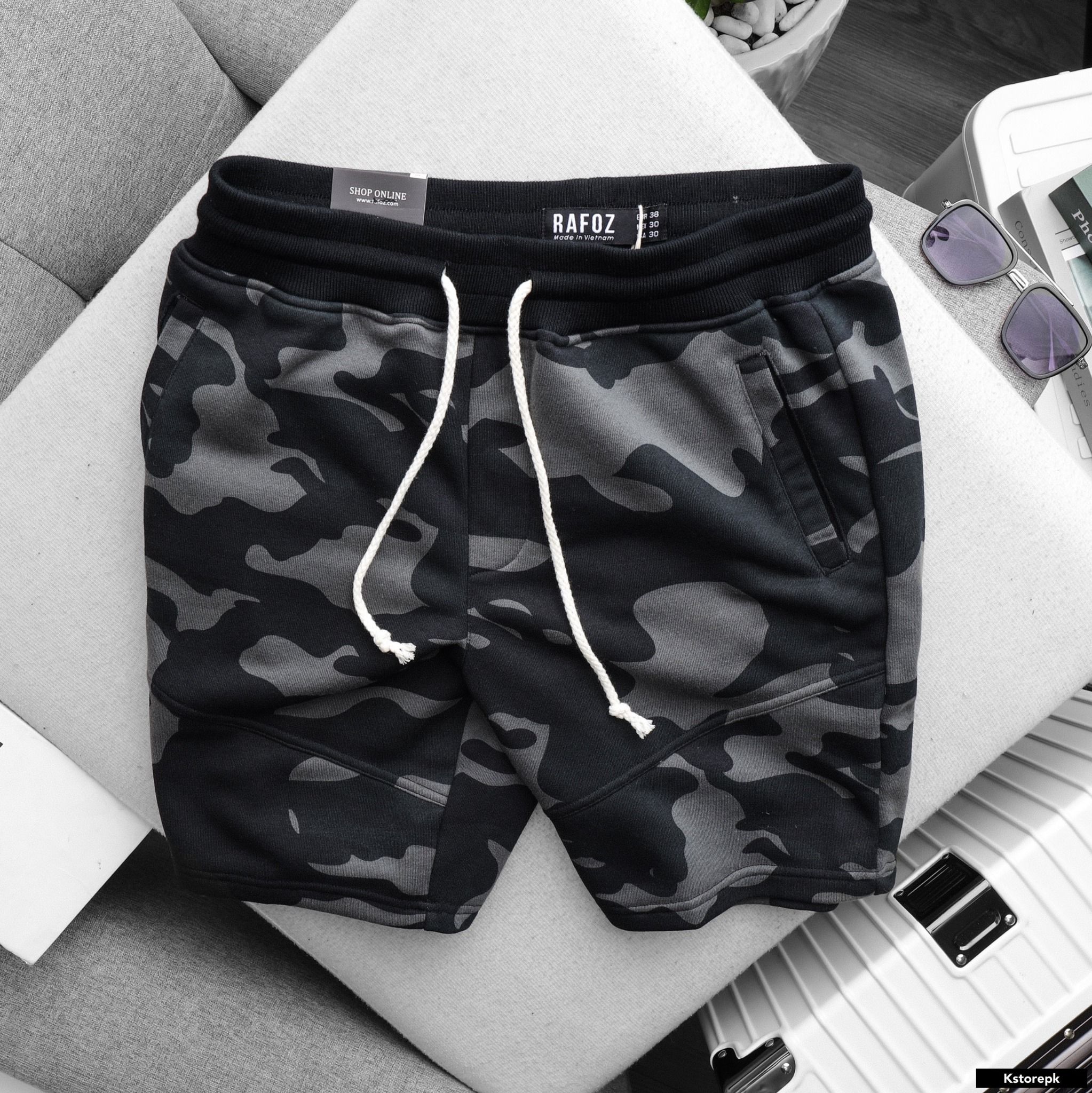  Short nỉ da cá rafoz basic 4M - 220206 