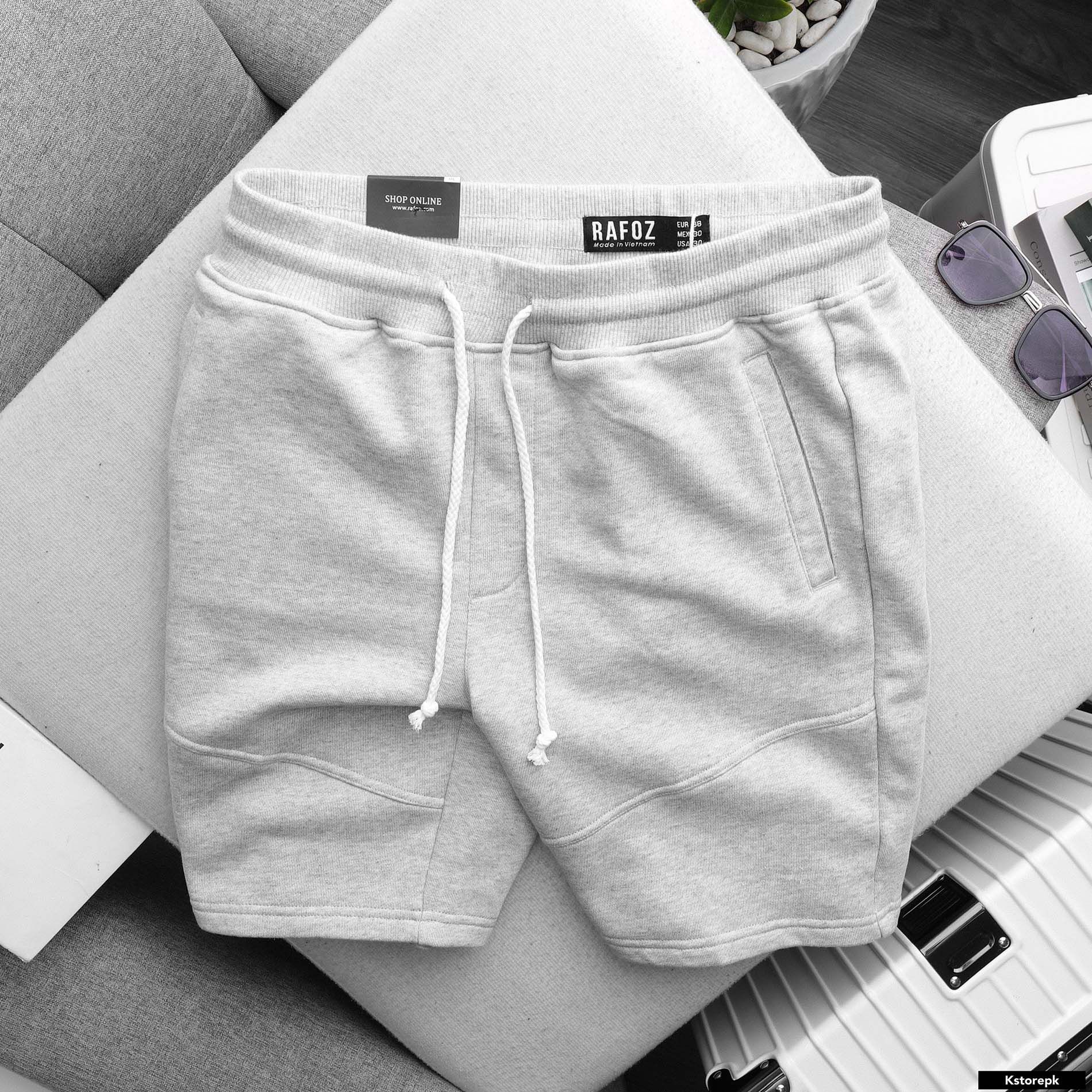  Short nỉ da cá rafoz basic 4M - 220206 