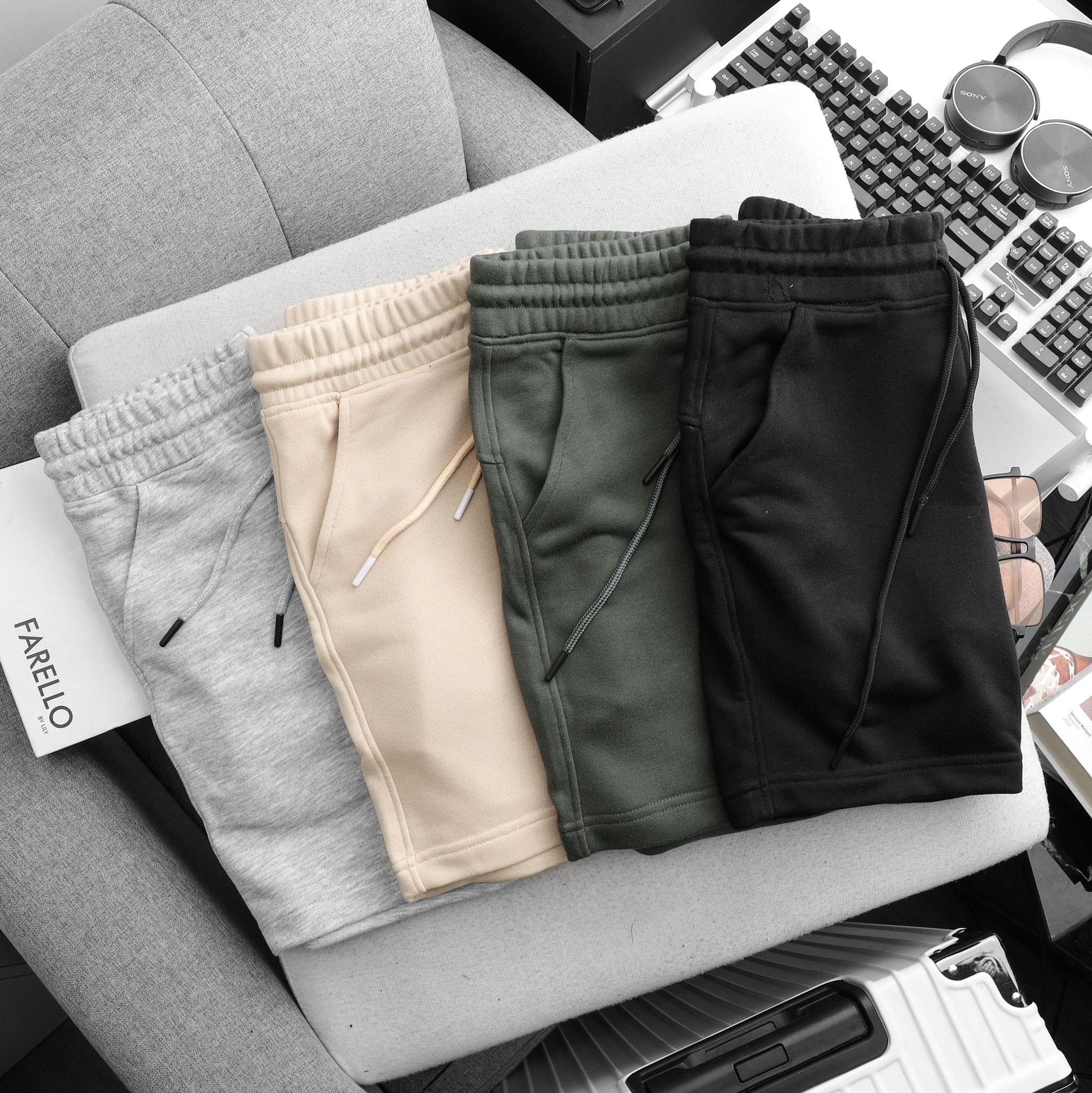  Short RAFOZ nỉ chân cua 4M - 220231 