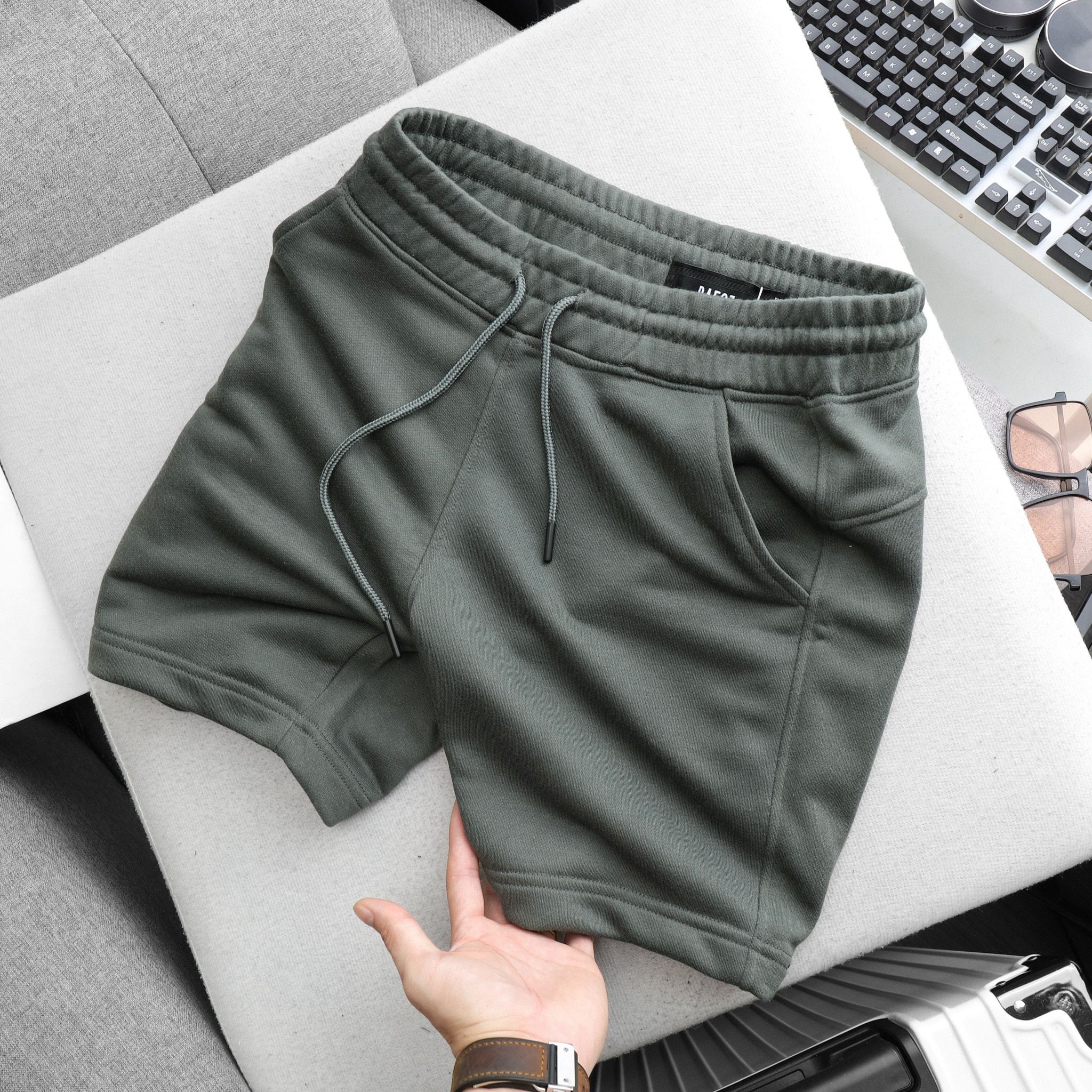  Short RAFOZ nỉ chân cua 4M - 220231 