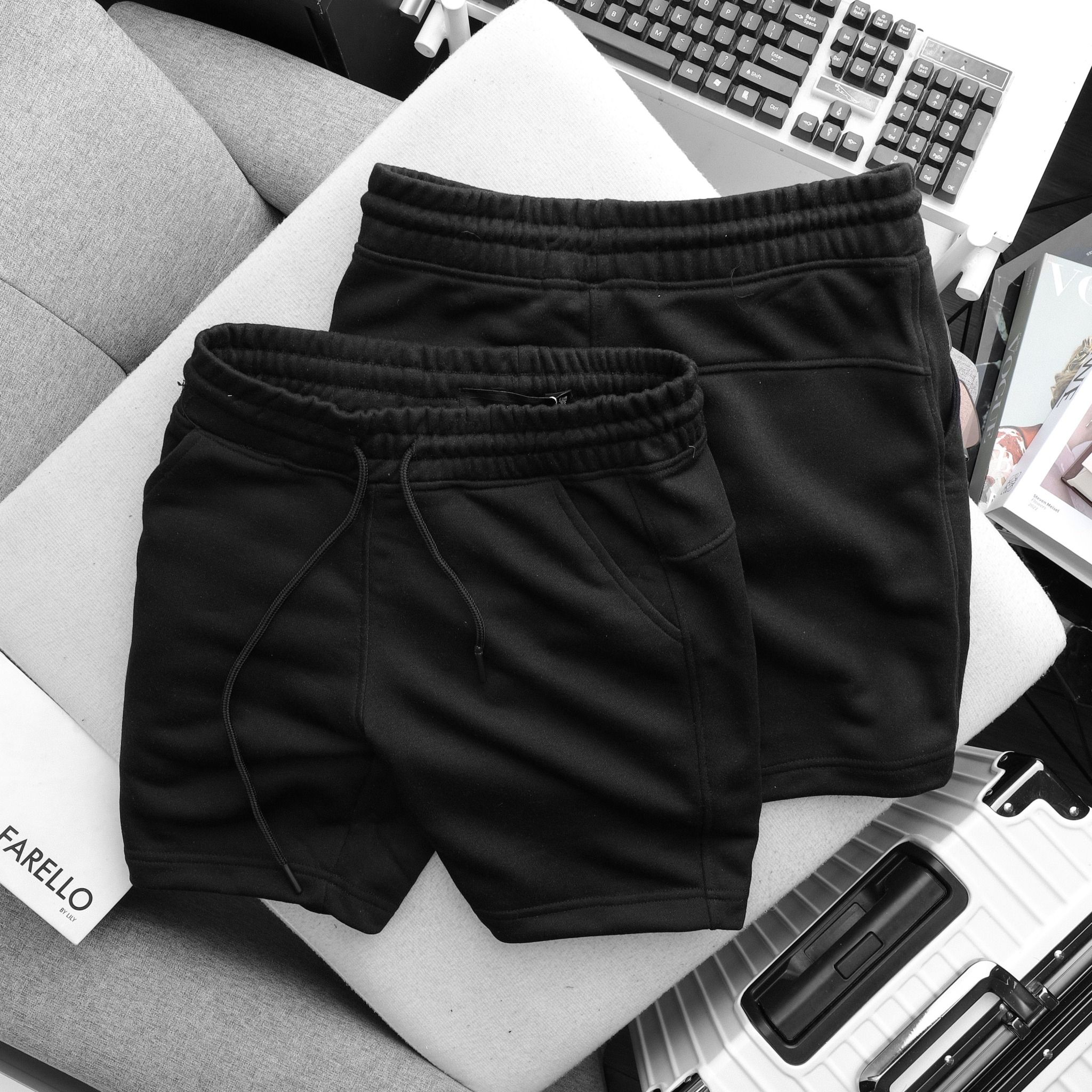  Short RAFOZ nỉ chân cua 4M - 220231 