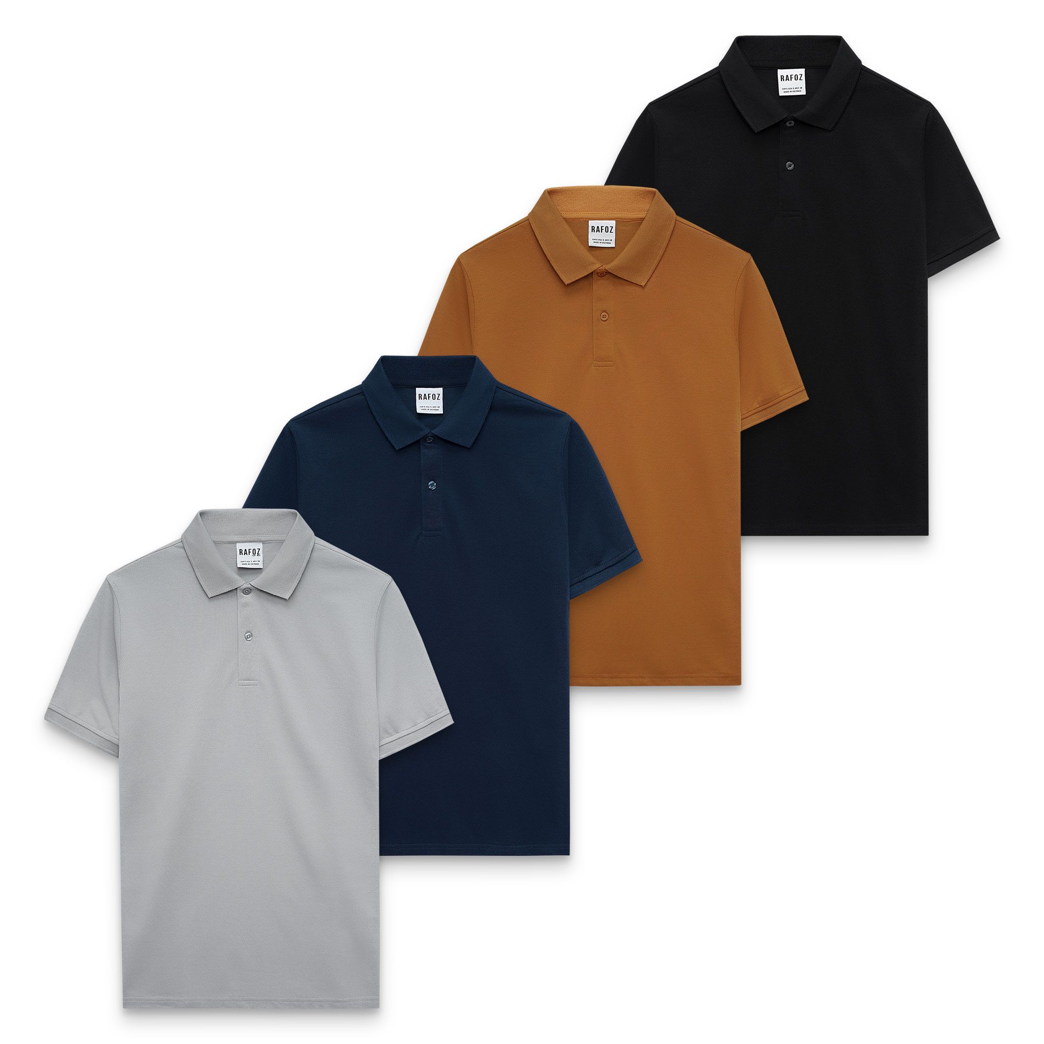  Áo polo RAFOZ Color basic - 002 