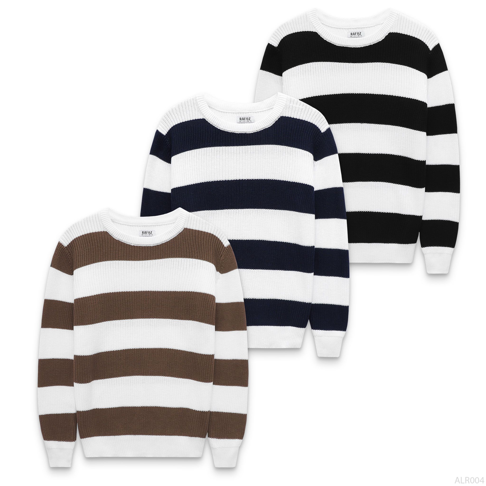  Áo len RAFOZ Strippe knit - 004 