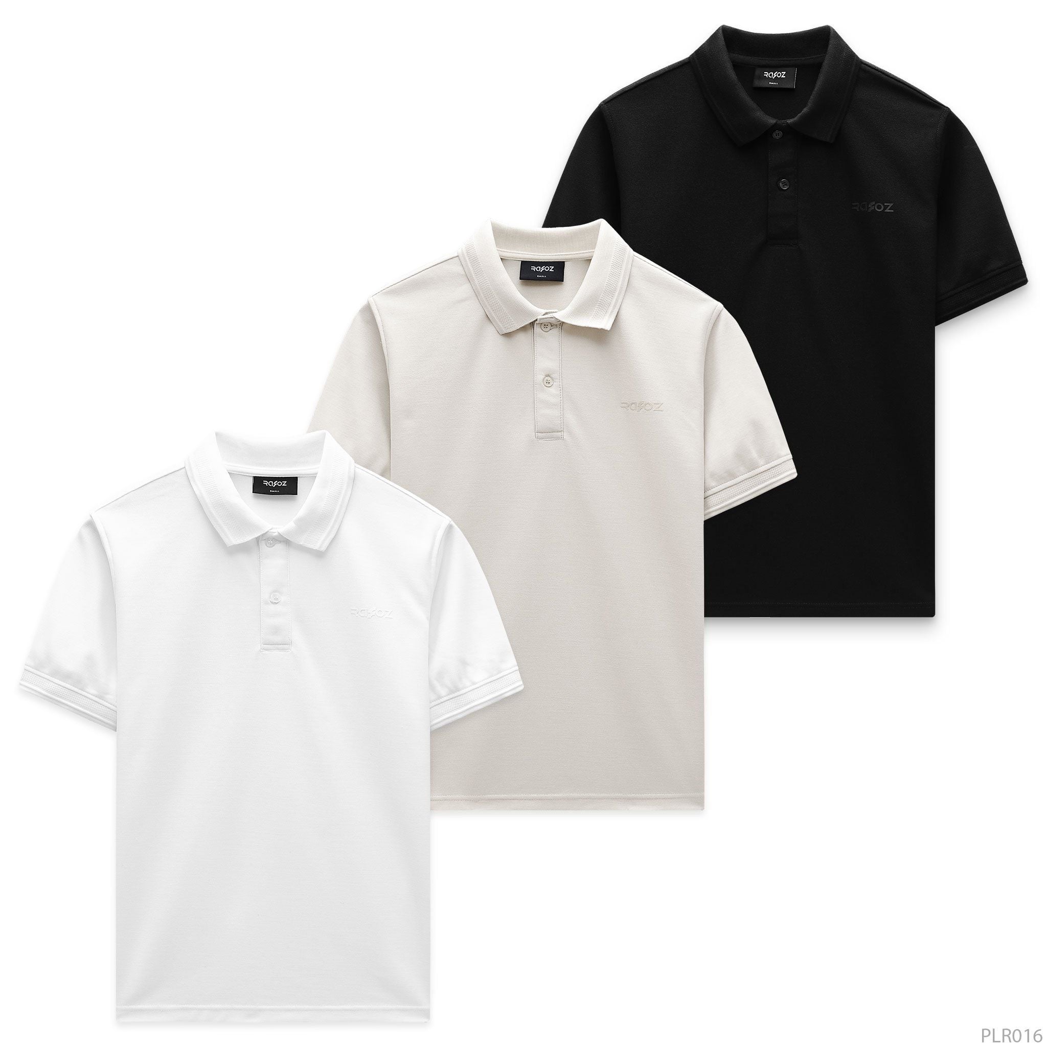  Áo thun polo RAFOZ basic with logo - 016 