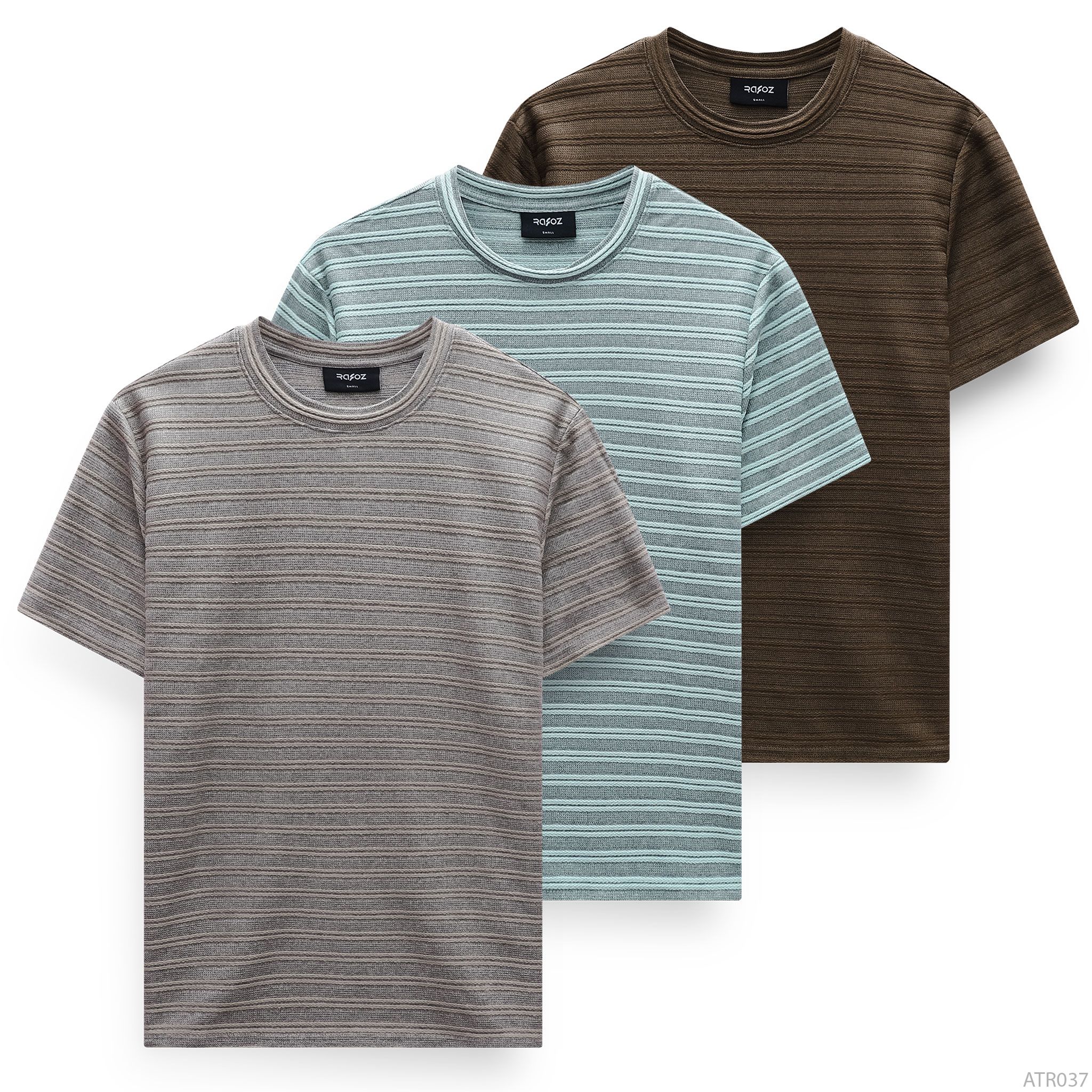  Áo thun Horizontal Stripes RAFOZ - 037 