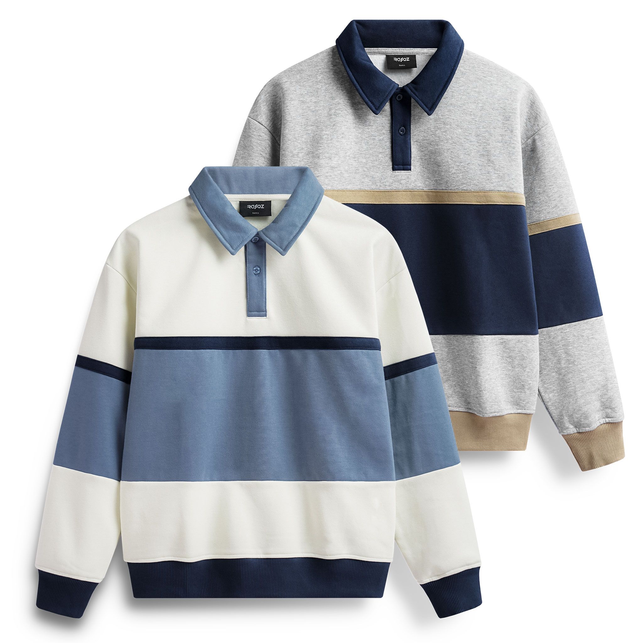  Áo sweater RAFOZ phối màu - 006 