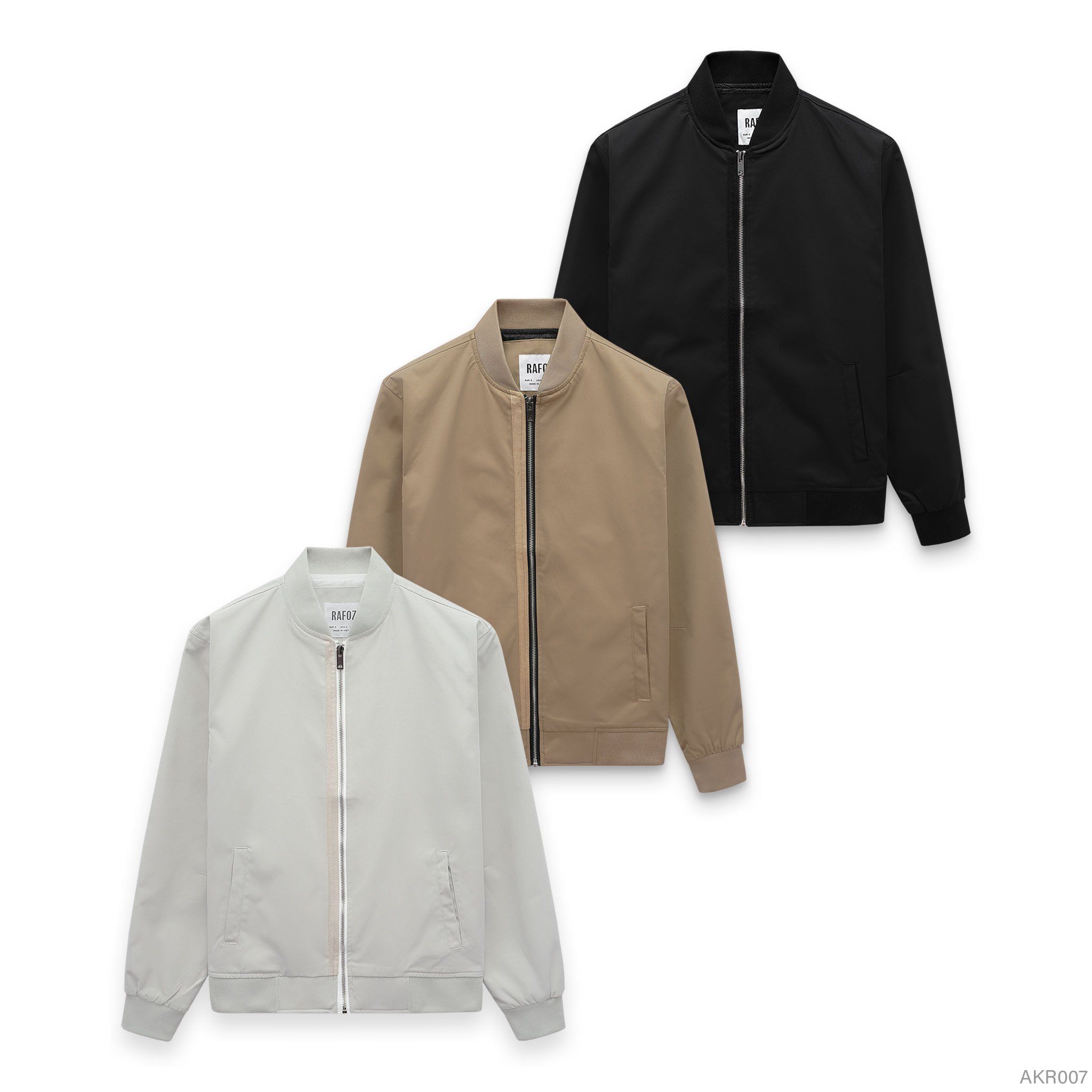  Áo khoác bomber kaki RAFOZ basic - 007 