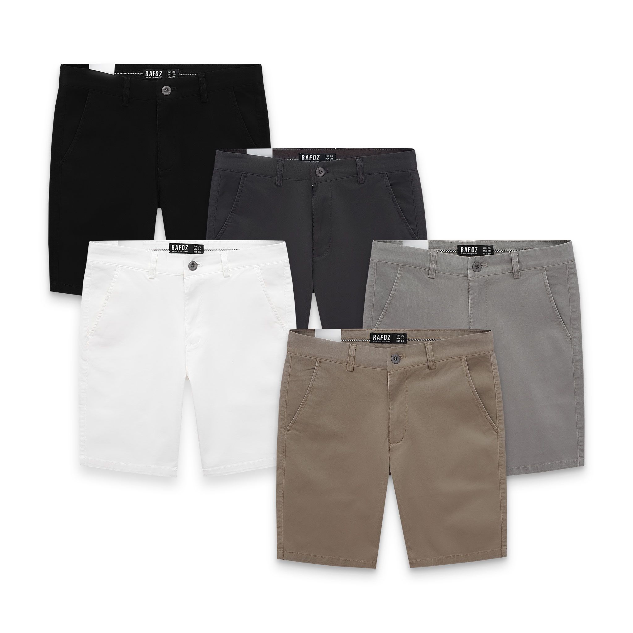  Short kaki Rafoz basic 5M - 220225 