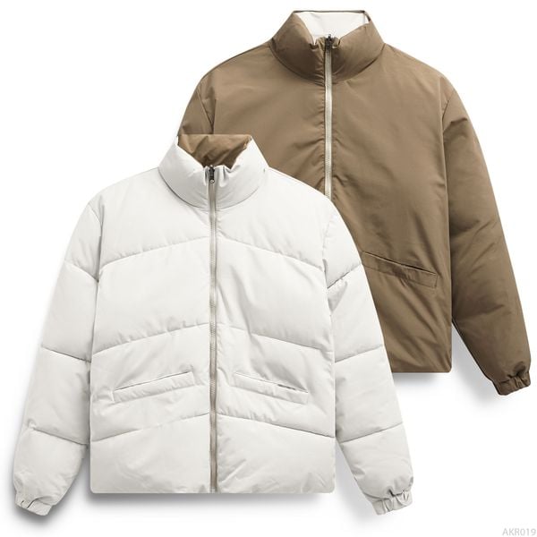  Áo khoác phao RAFOZ 2 mặt basic - 019 