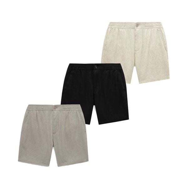  Quần short linen RAFOZ basic - 021 