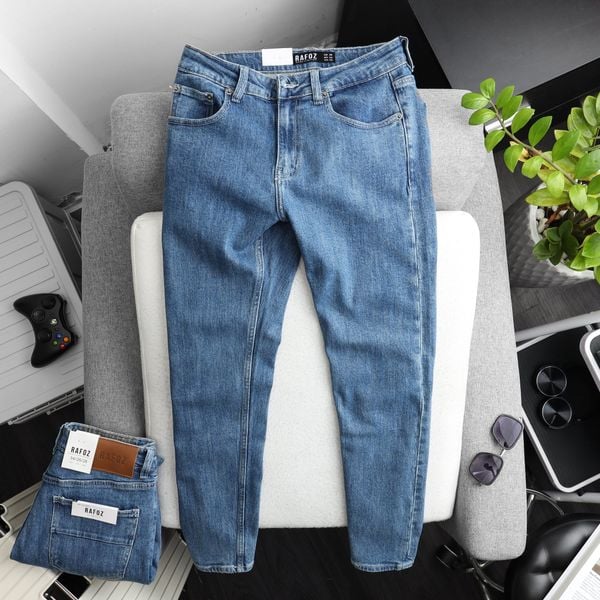  Jean RAFOZ 252 xanh đậm trơn - 220264 